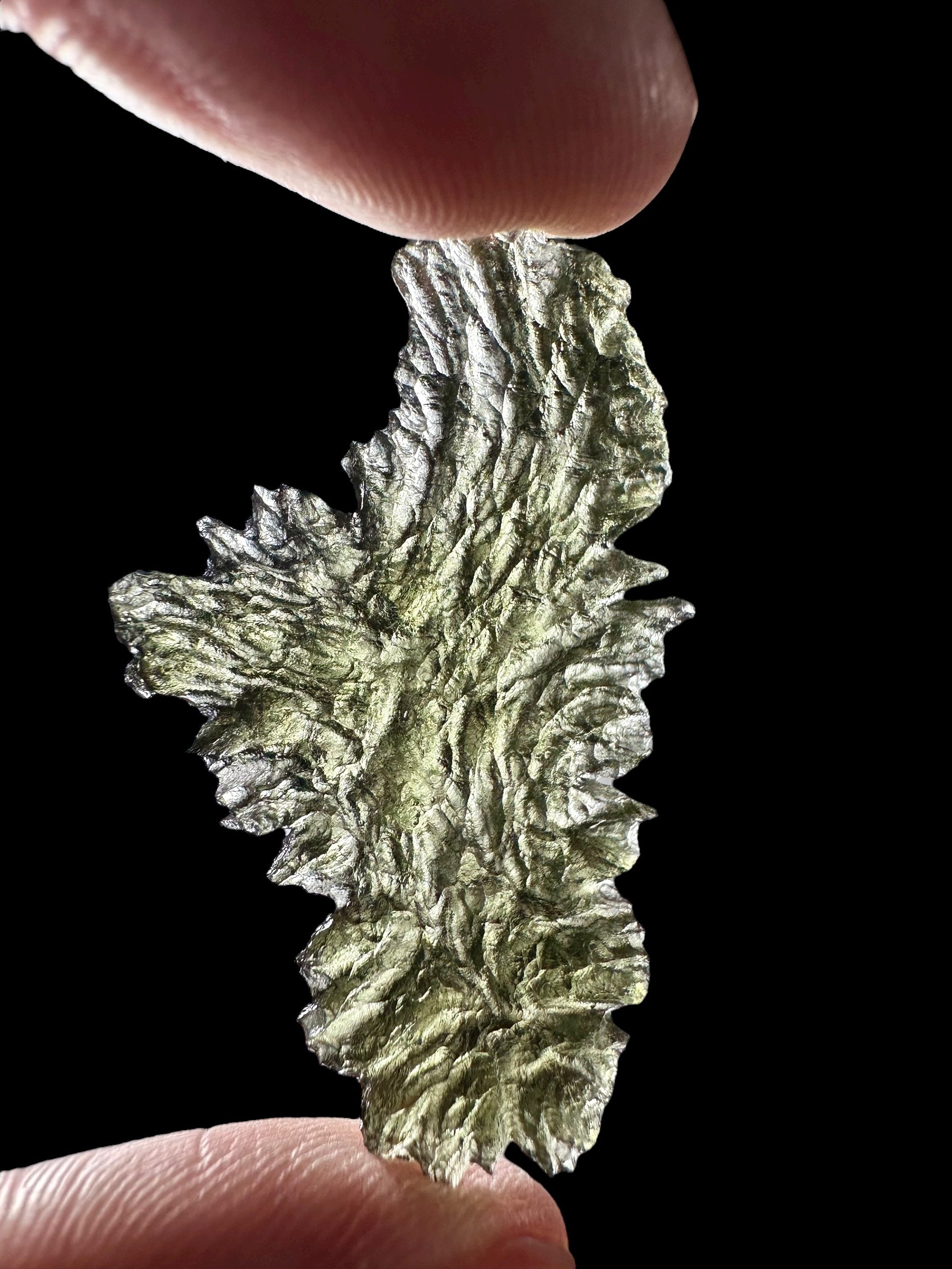 Moldavite – Besednice Jezkovna – 3,3g / Angel Chime - V2299