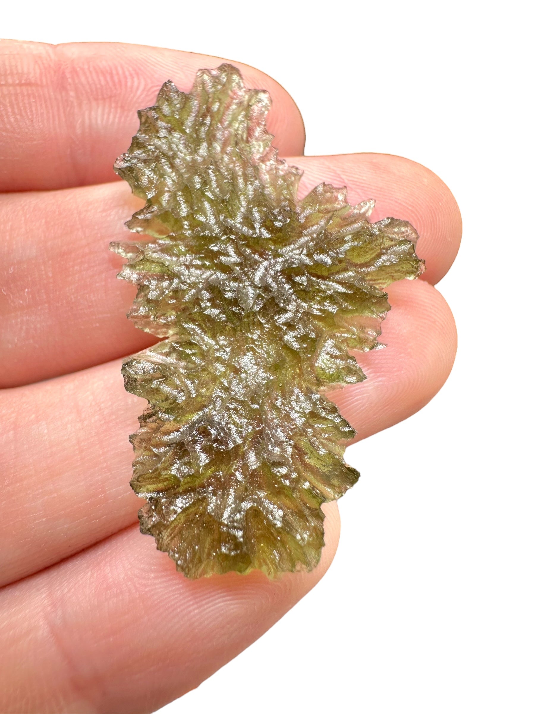 Moldavite – Besednice Jezkovna – 3,3g / Angel Chime
