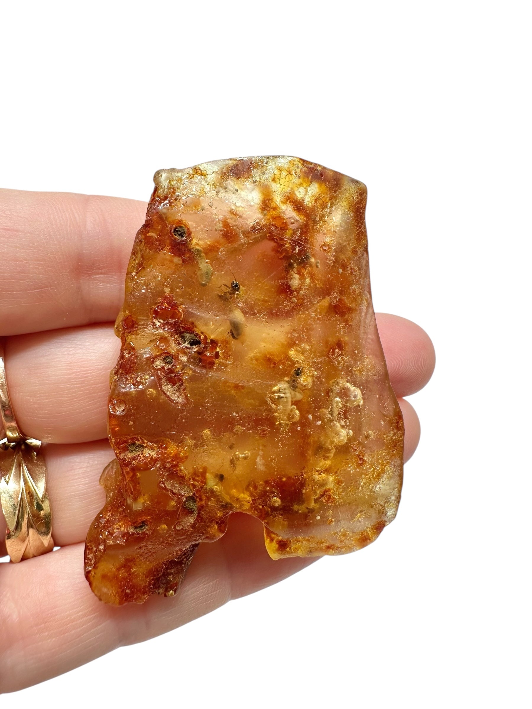 Insects in young amber (copal) 15,8g – Colombia - IK39