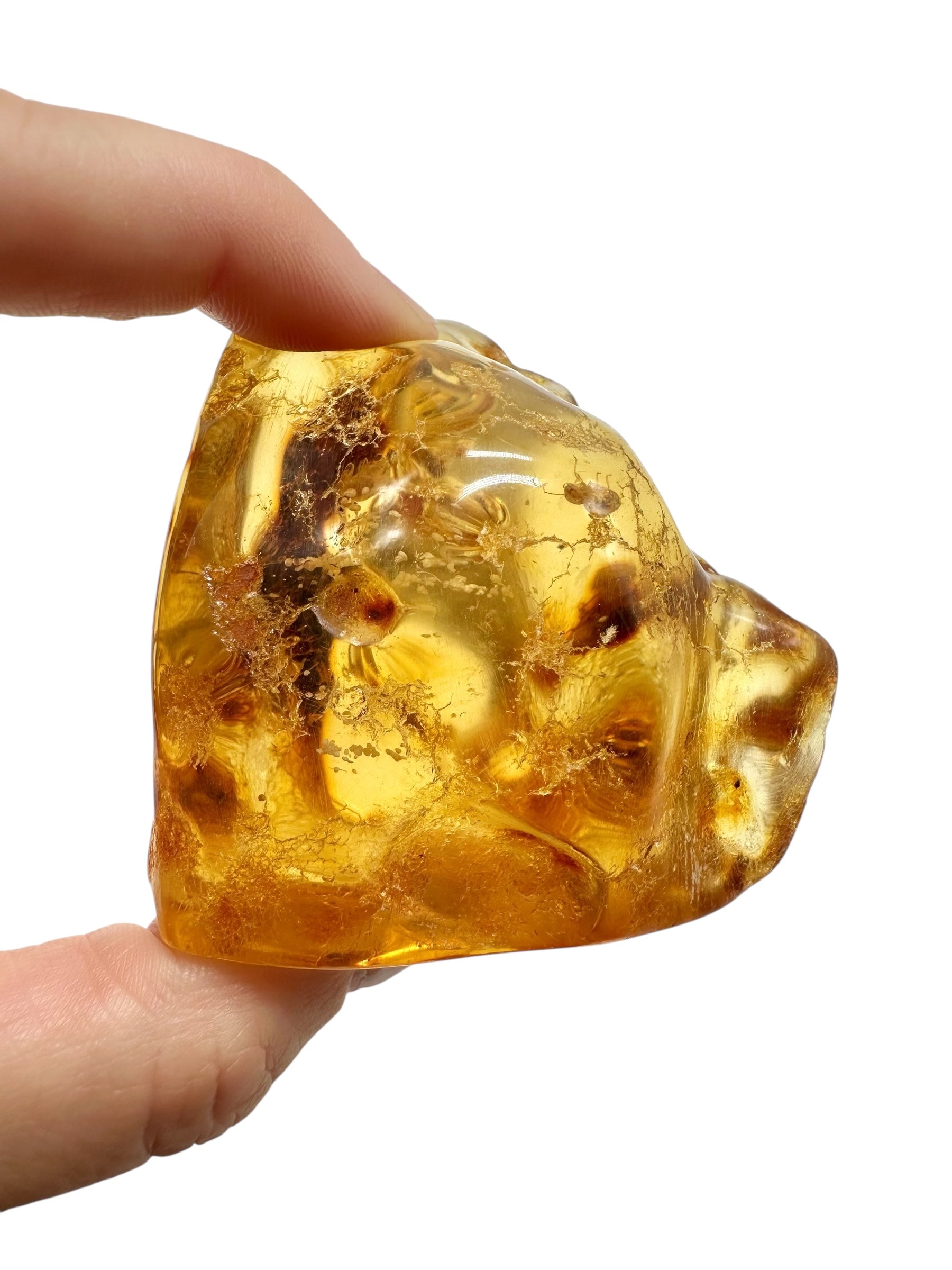 Insects in young amber (copal) 60g – Colombia - IK40