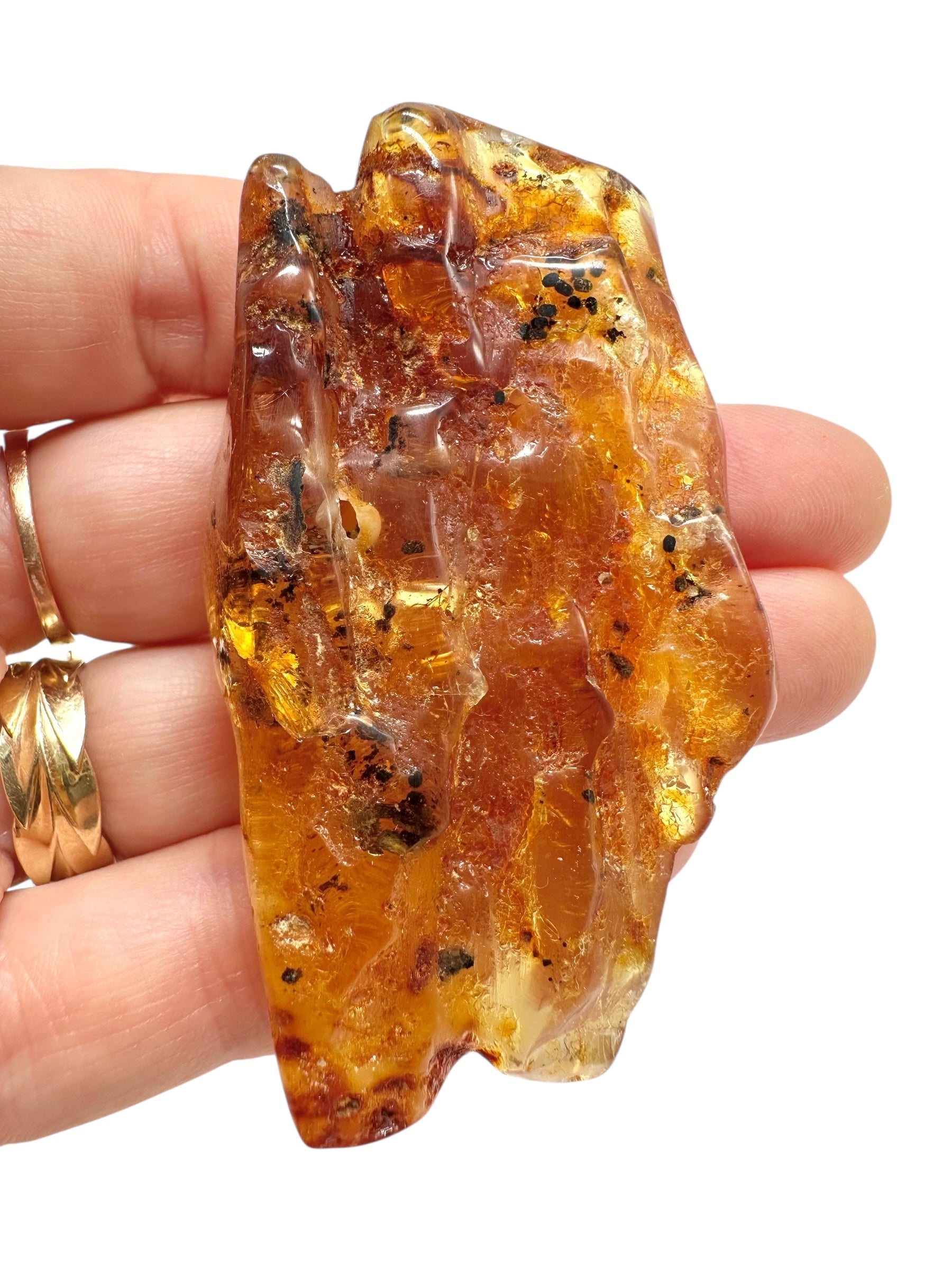 Insects in young amber (copal) 17,5g – Colombia - IK41