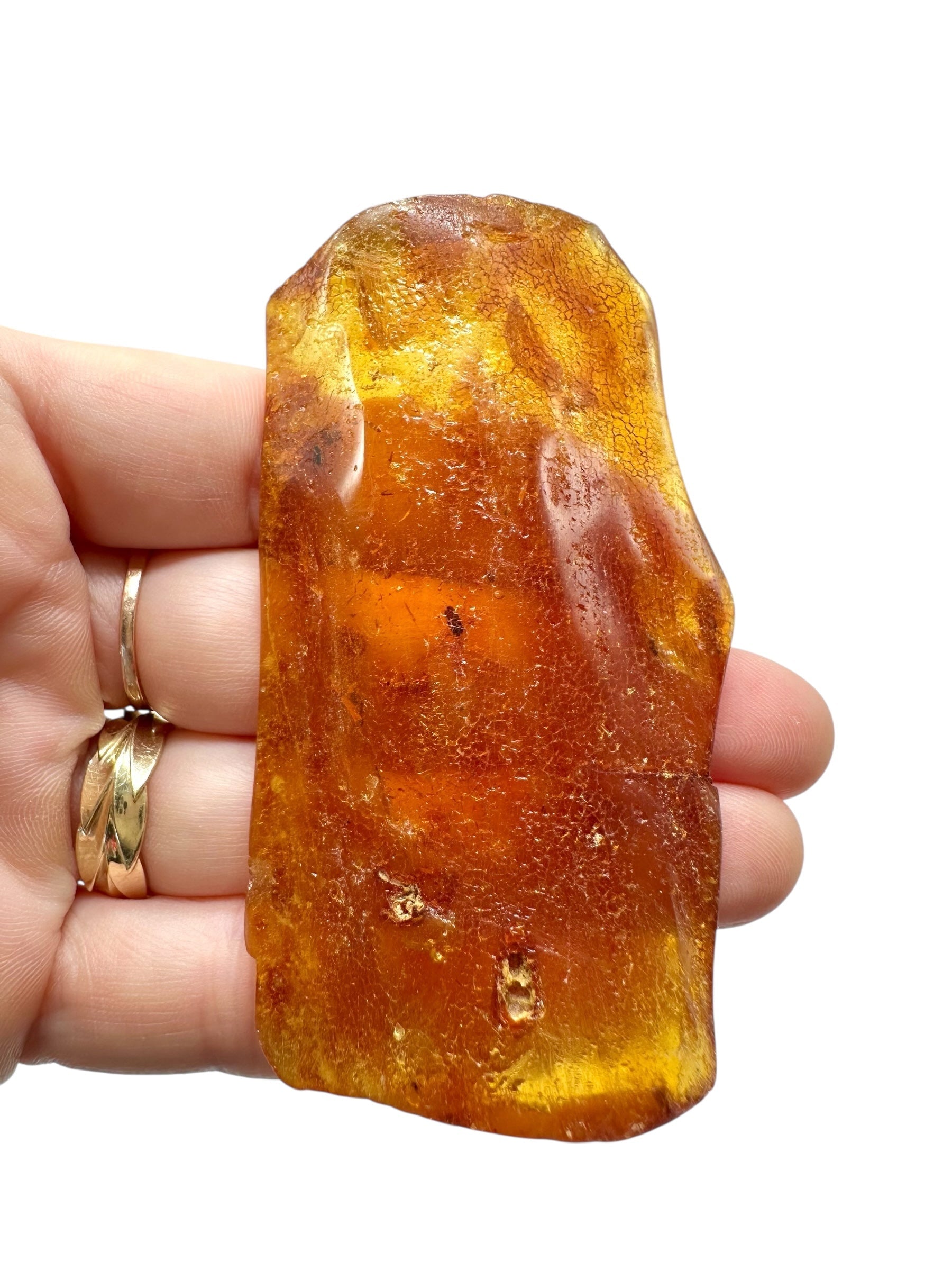 Insects in young amber (copal) 22,1g – Colombia - IK42