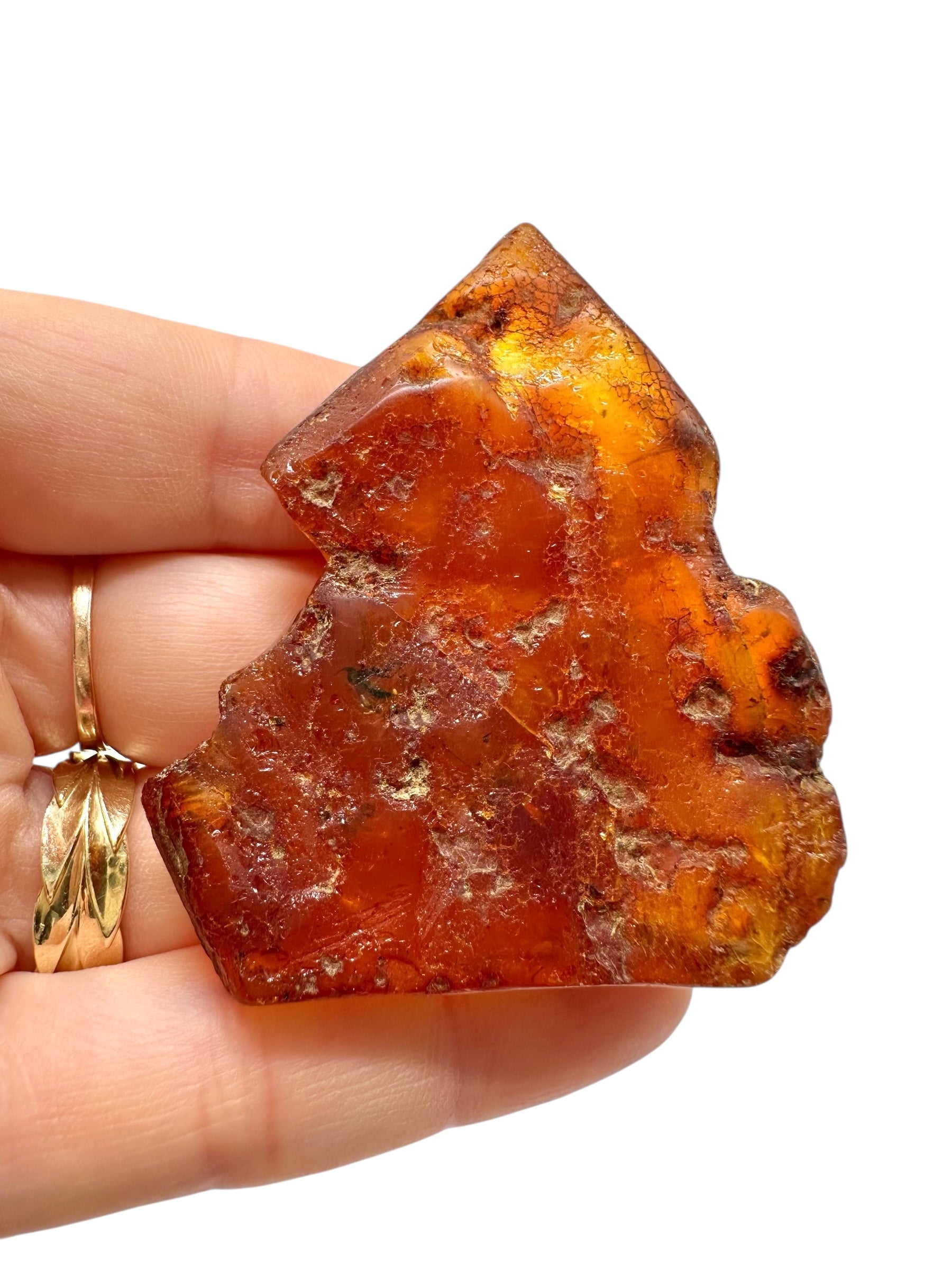 Insects in young amber (copal) 19,1g – Colombia - IK44