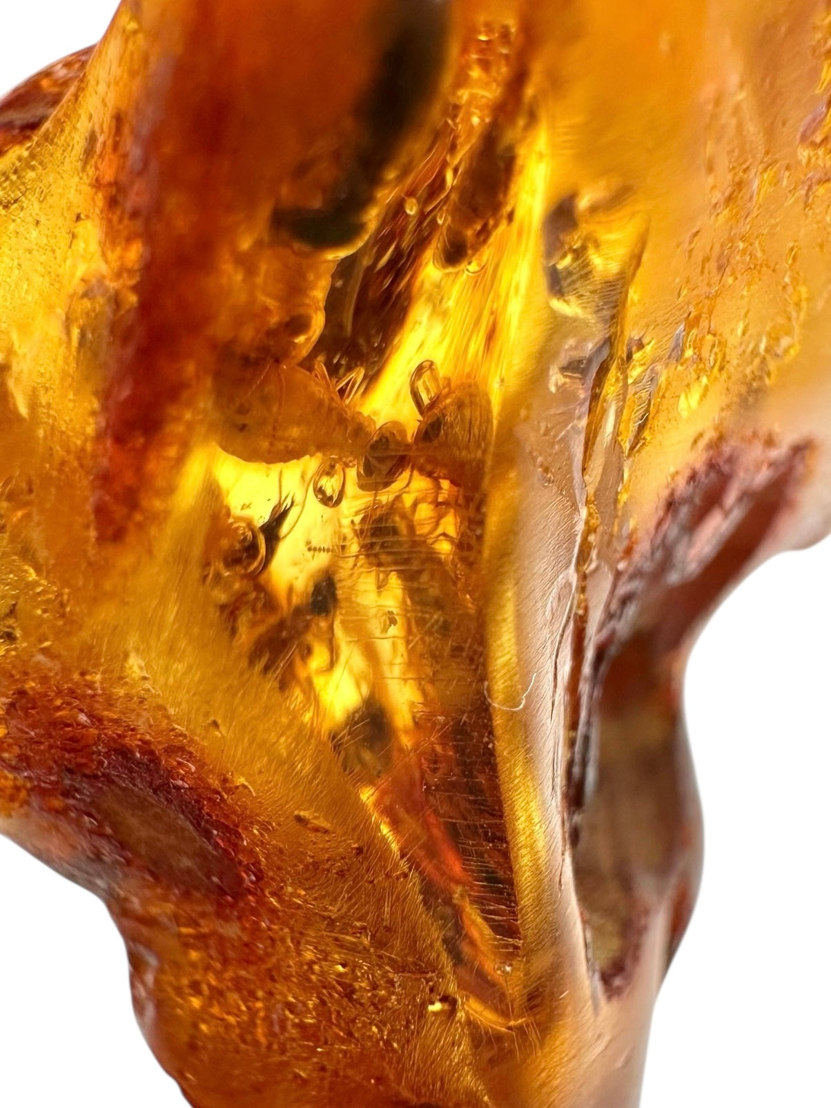 Insects in young amber (copal) 14,1g – Colombia - IK45