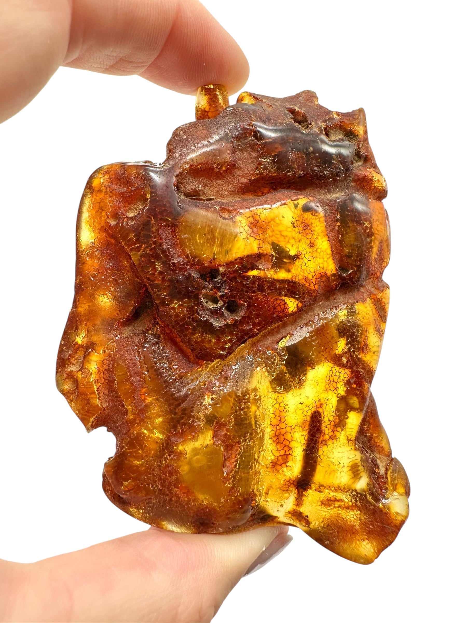 Insects in young amber (copal) 63,5g – Colombia
