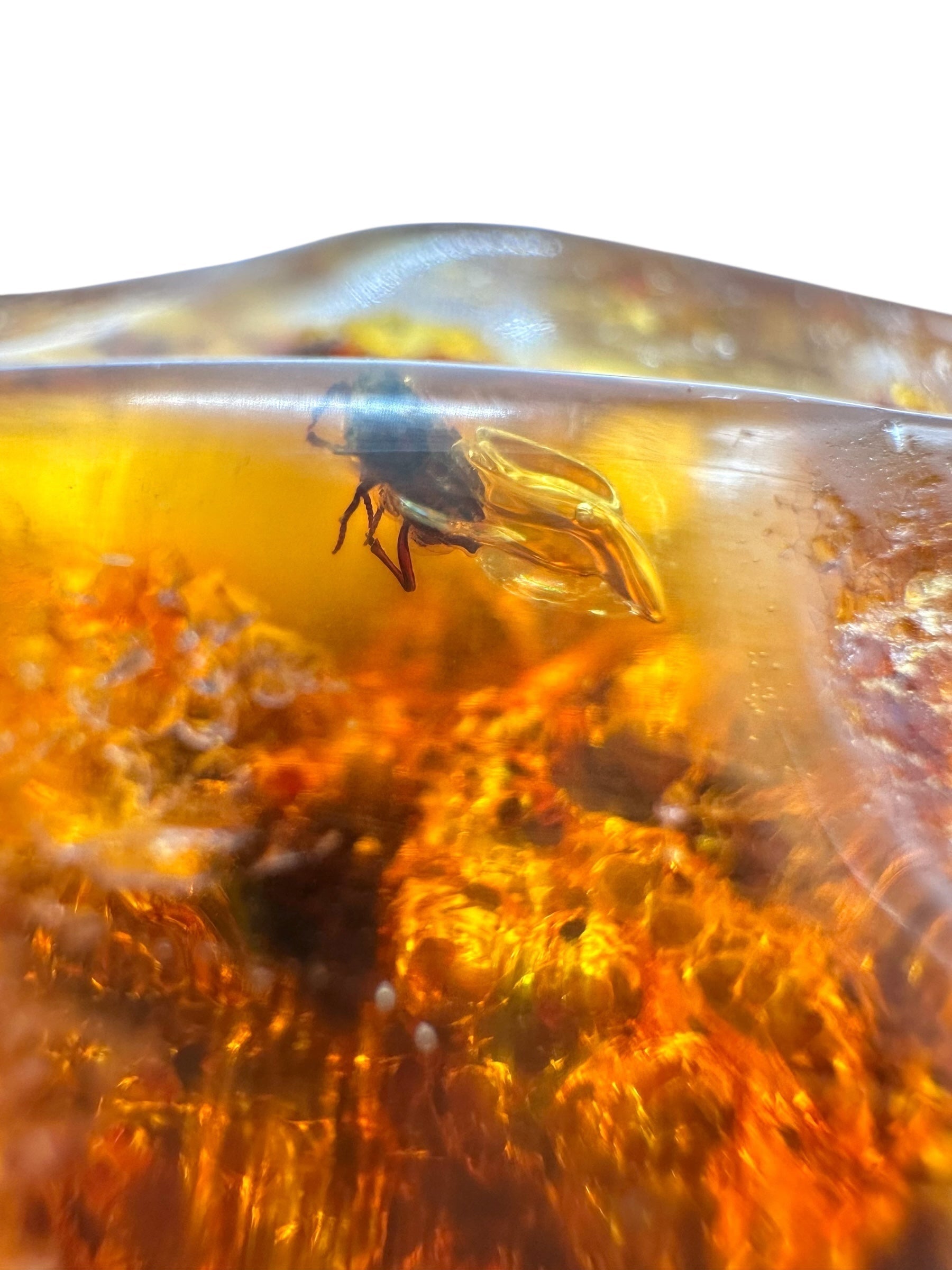 Insects in young amber (copal) 87,9g – Colombia - IK49