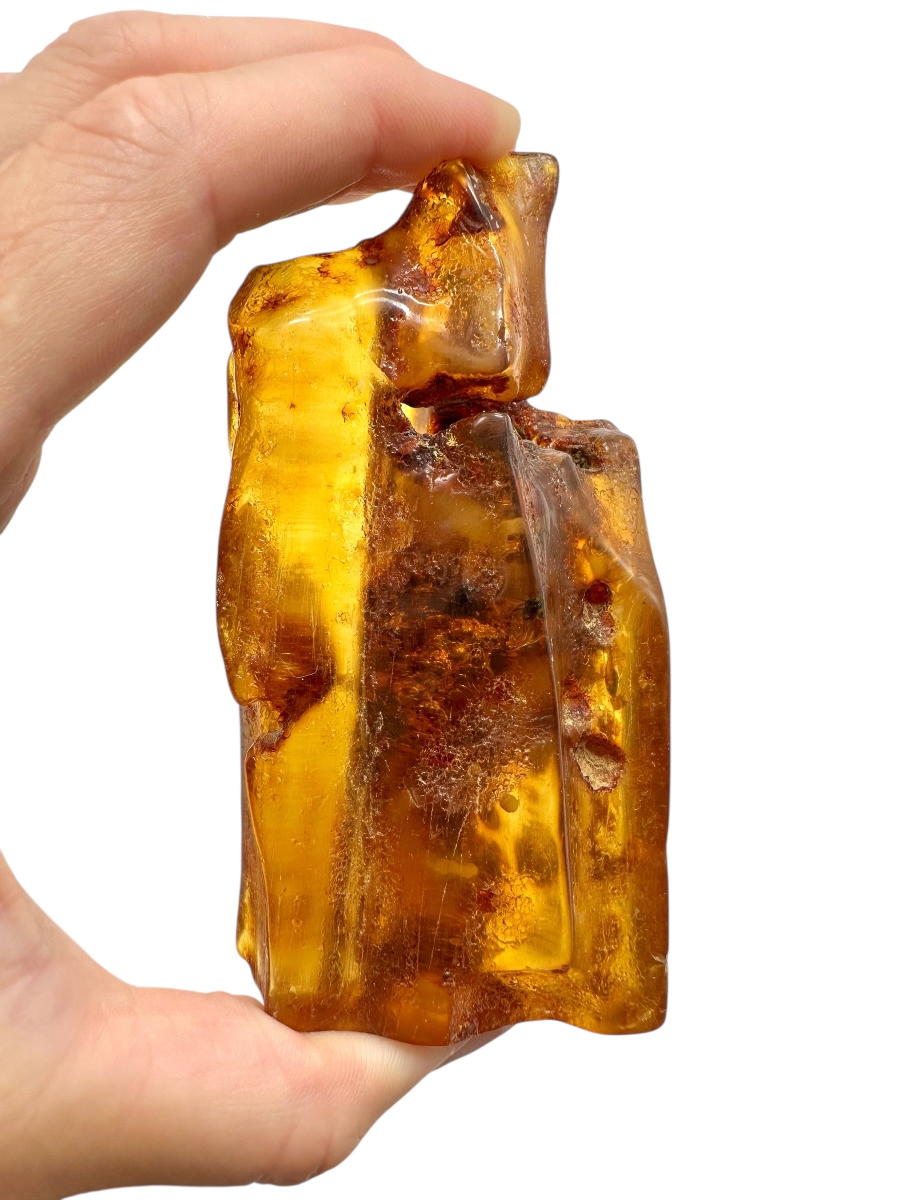 Insects in young amber (copal) 87,9g – Colombia - IK49