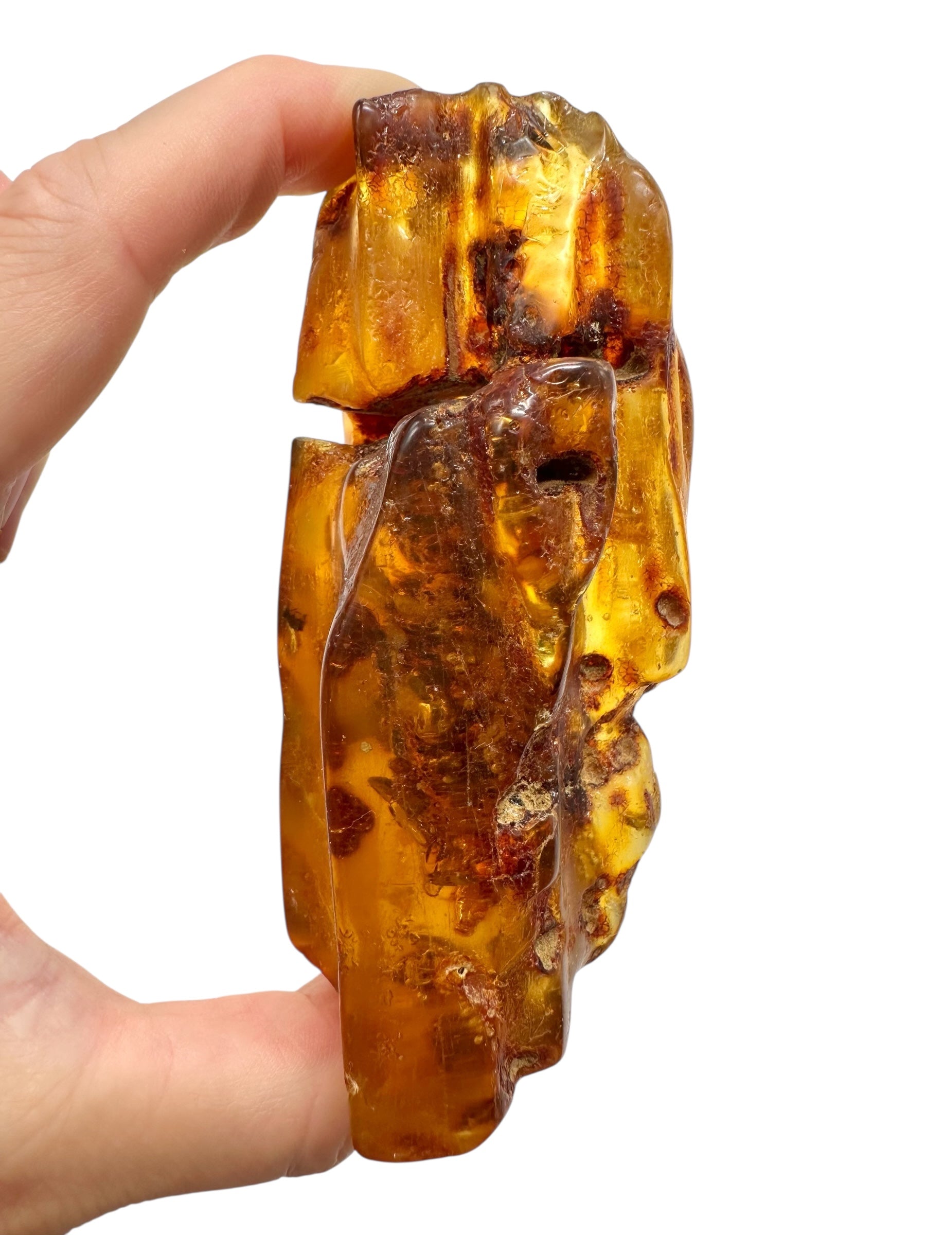 Insects in young amber (copal) 87,9g – Colombia