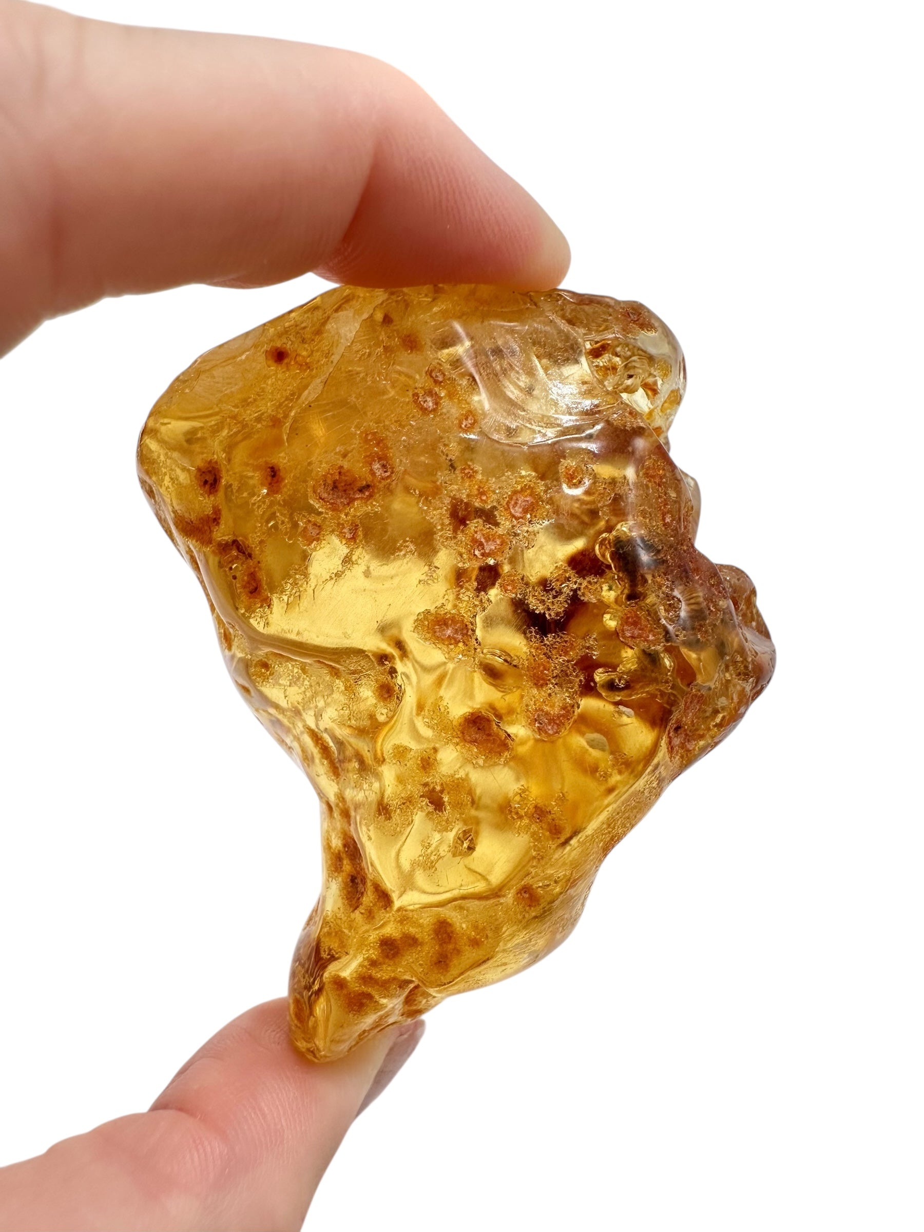Insects in young amber (copal) 75g – Colombia - IK51