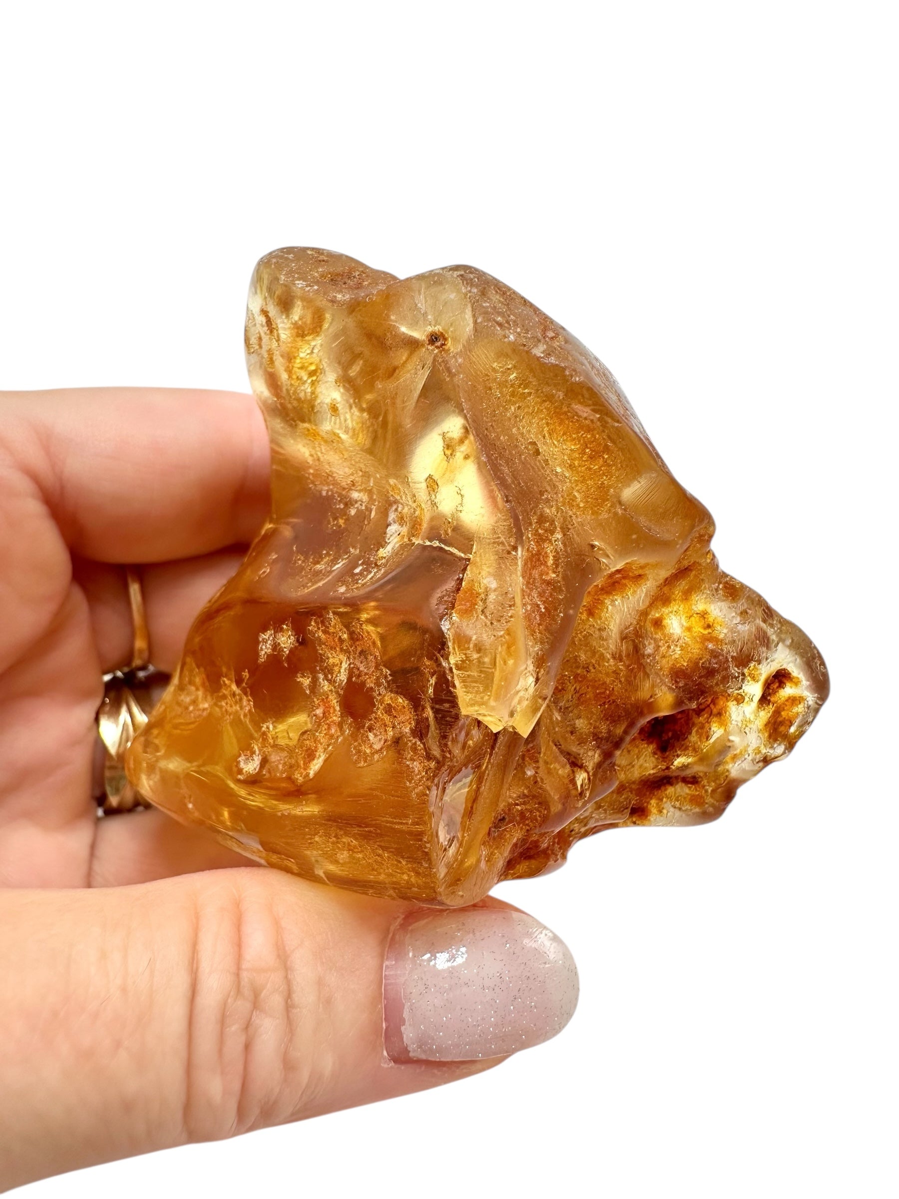 Insects in young amber (copal) 75g – Colombia - IK51