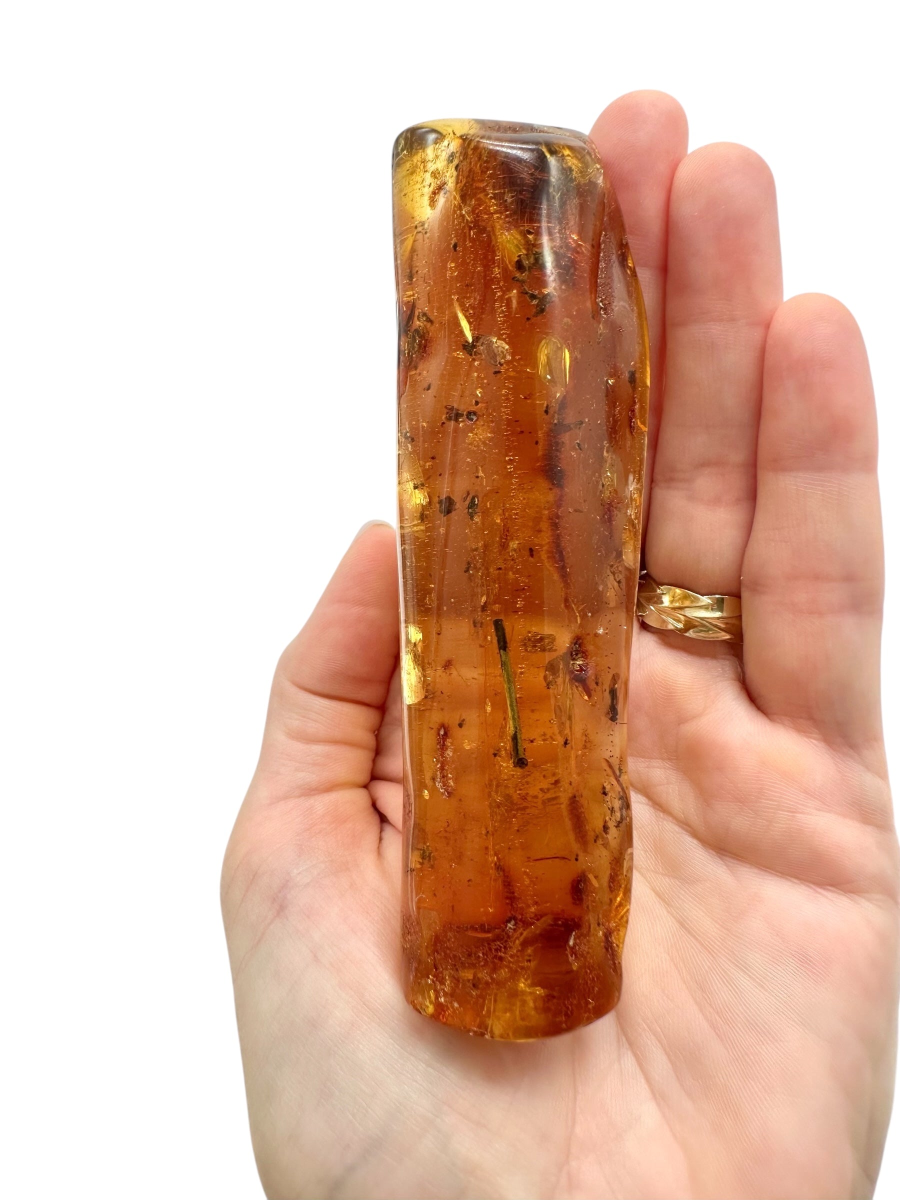 Insects in young amber (copal) 53,3g – Colombia - IK52