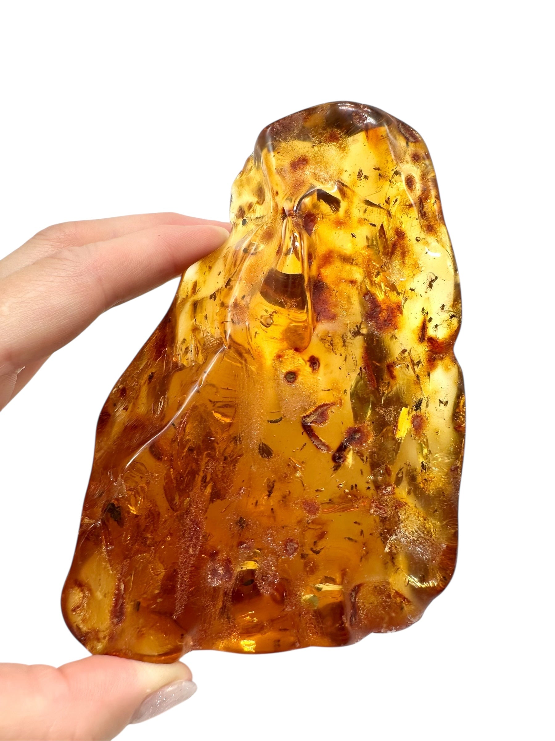 Insects in young amber (copal) 199,7g – Colombia - IK53