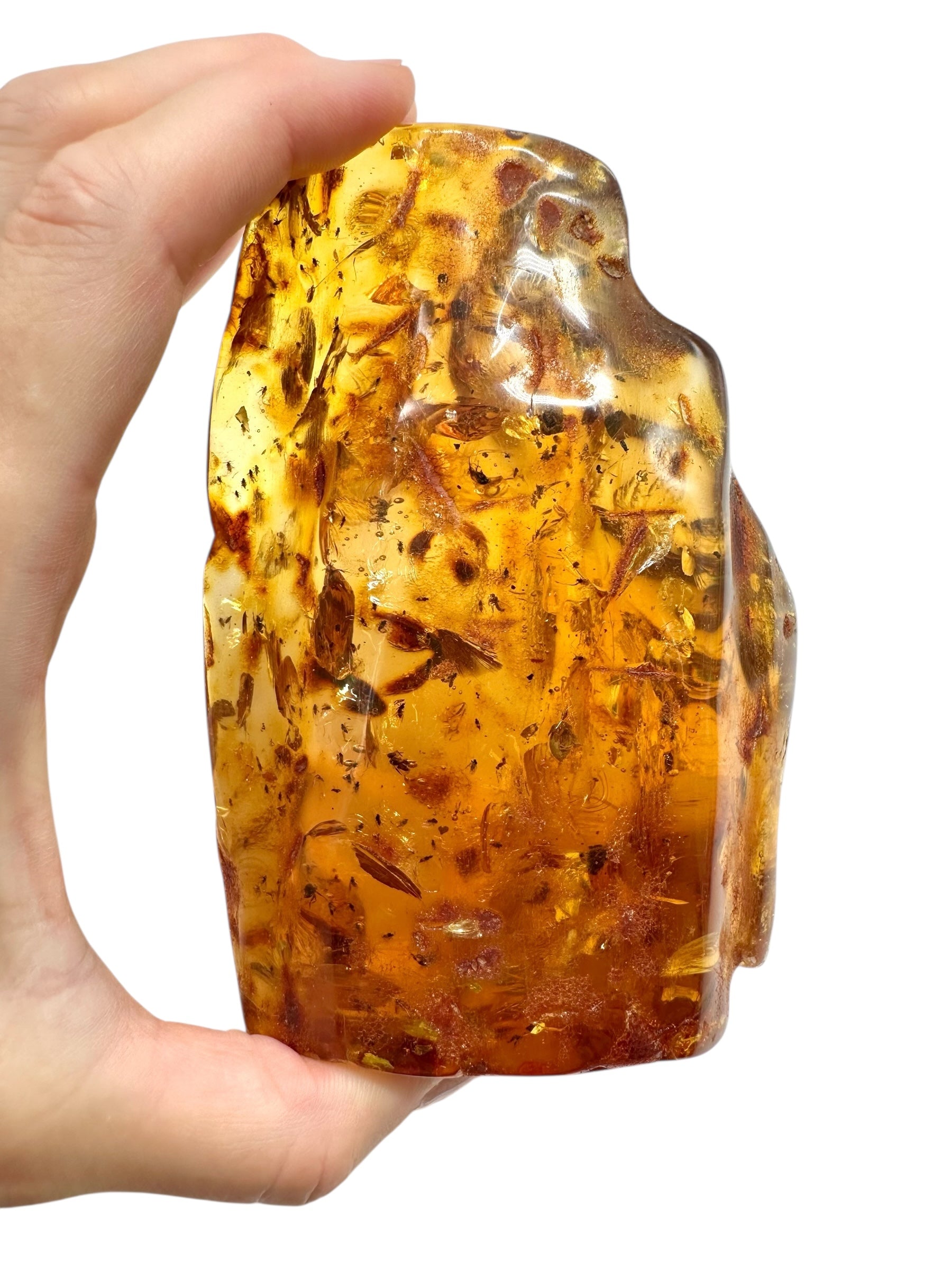 Insects in young amber (copal) 199,7g – Colombia
