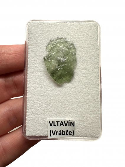 Moldavite da esposizione – Vrabce - VV002