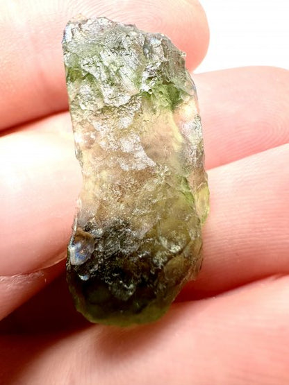 Moldavite Grezza – Vrabce – 2,8g - V121