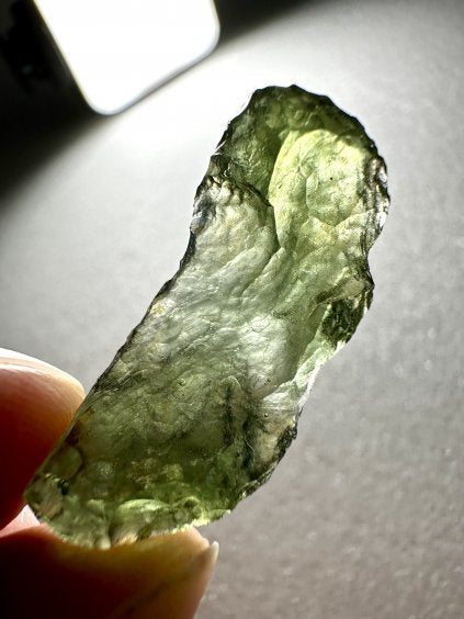 Moldavite Grezza – Vrabce – 2,8g - V121