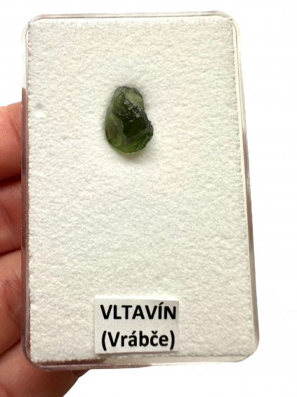 Moldavite da esposizione – Vrabce - VV005