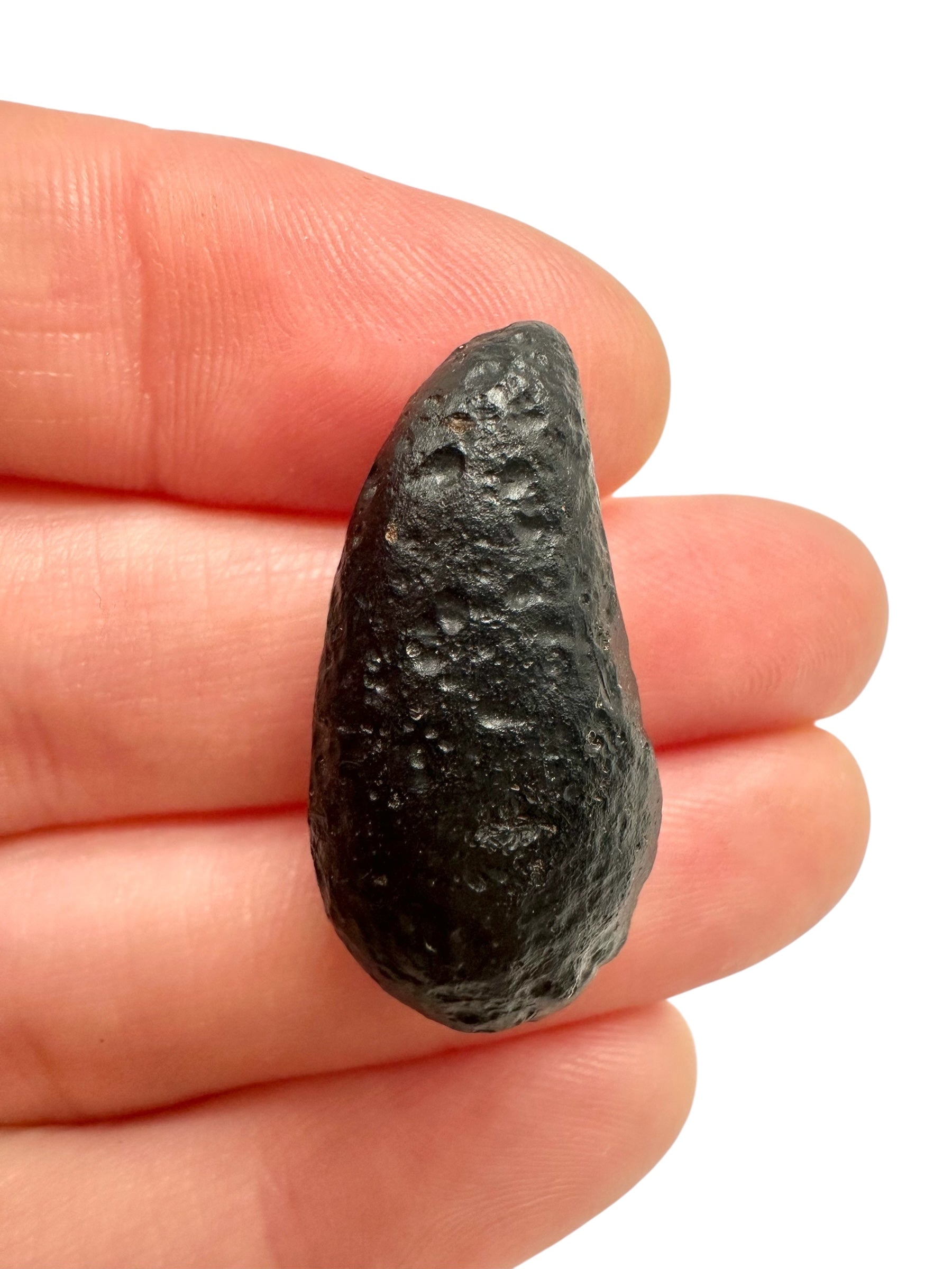 Australite "button" 4,8g – drop – Kalgoorlie, Western Australia - AU116