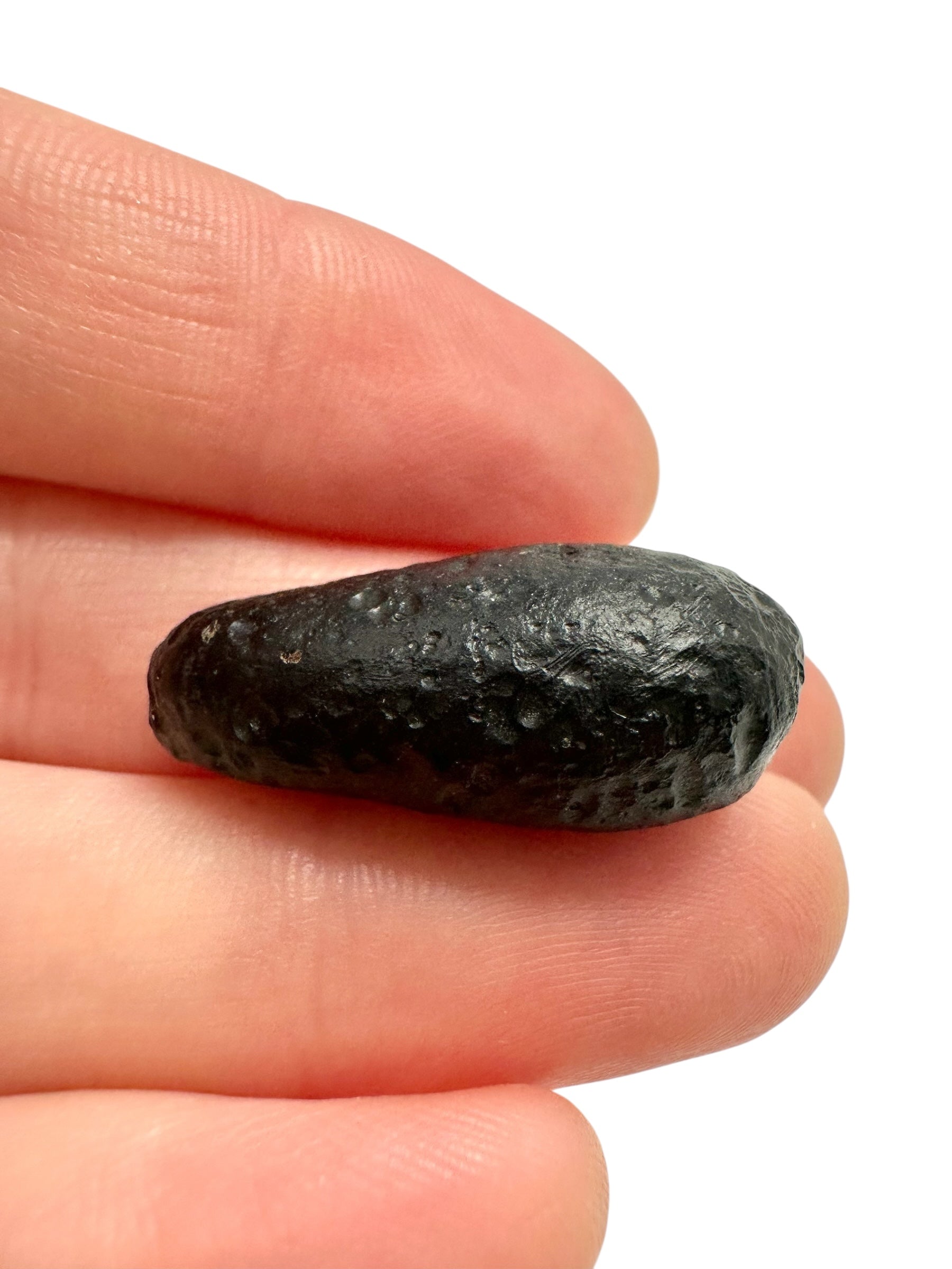 Australite "button" 4,8g – drop – Kalgoorlie, Western Australia - AU116