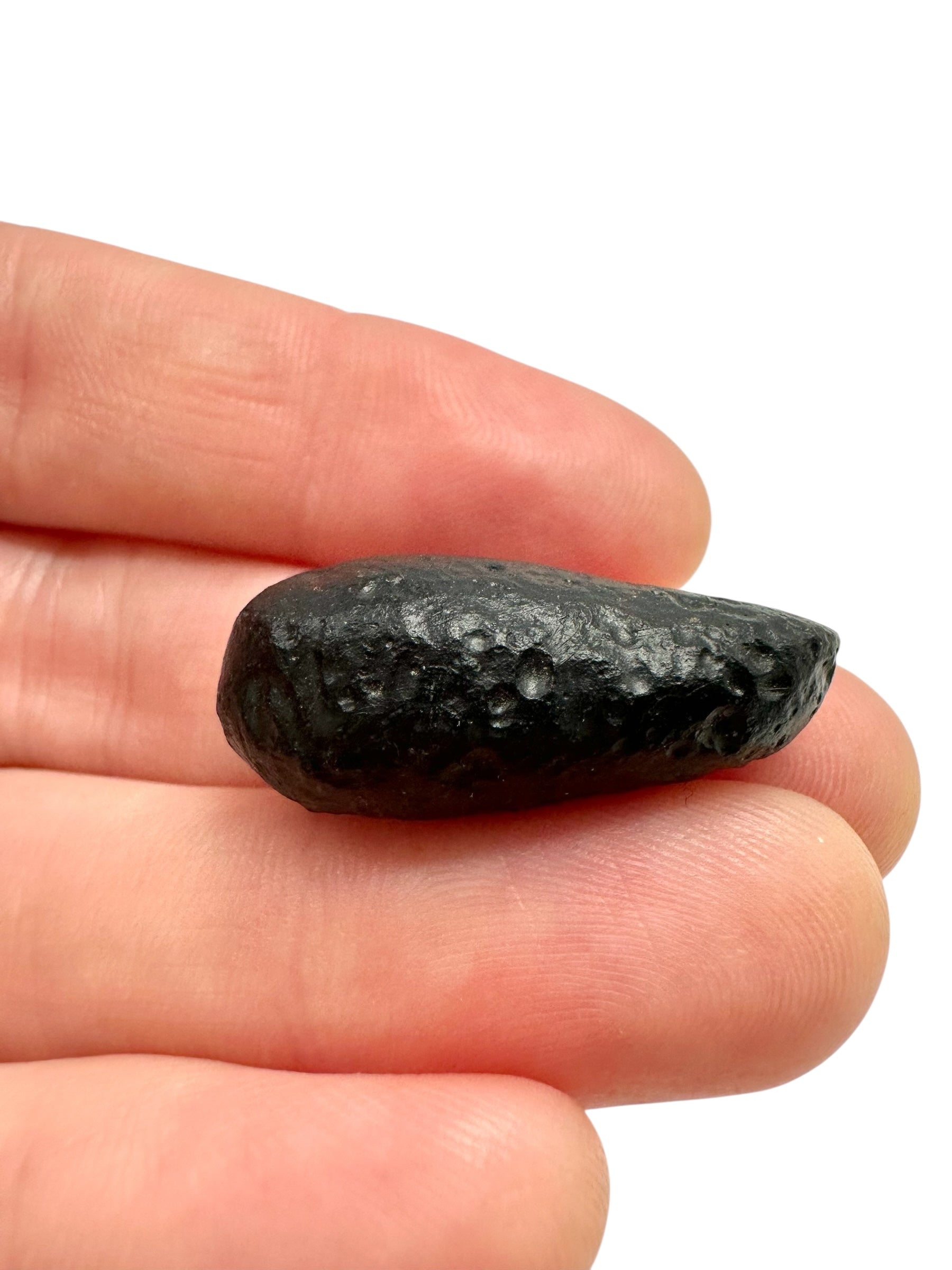 Australite "button" 4,8g – drop – Kalgoorlie, Western Australia - AU116
