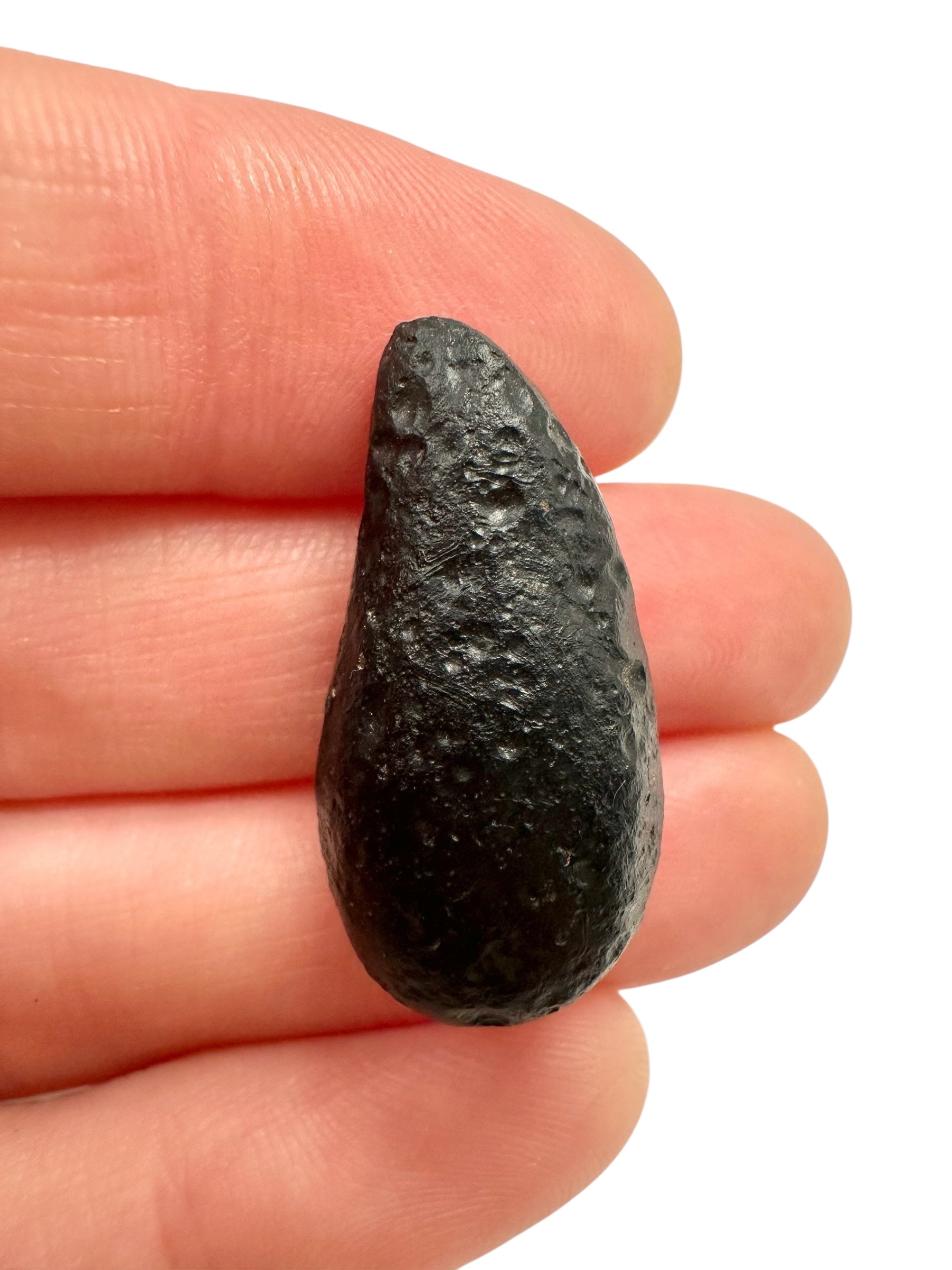 Australite "button" 4,8g – drop – Kalgoorlie, Western Australia