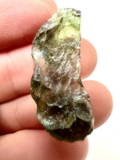 Moldavite Grezza – Vrabce – 2,8g - V121