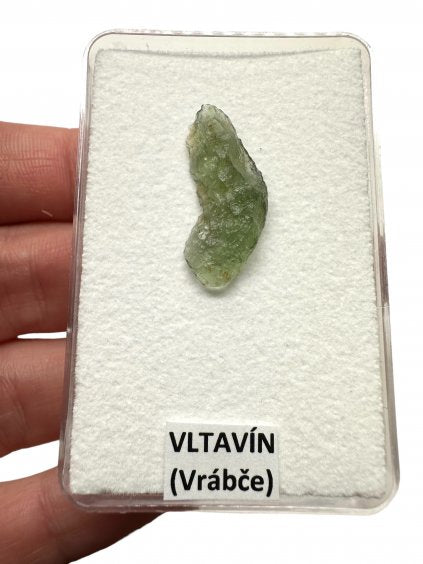 Moldavite da esposizione – Vrabce - VV007