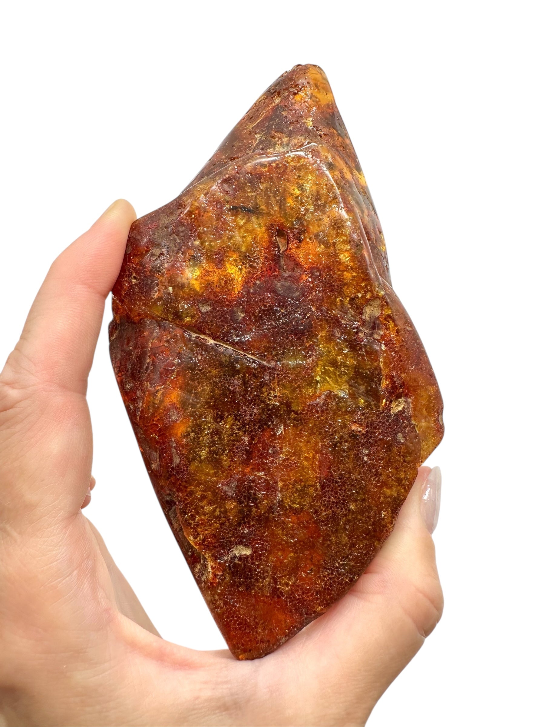 Insects in young amber (copal) 89,8g – Colombia - IK54