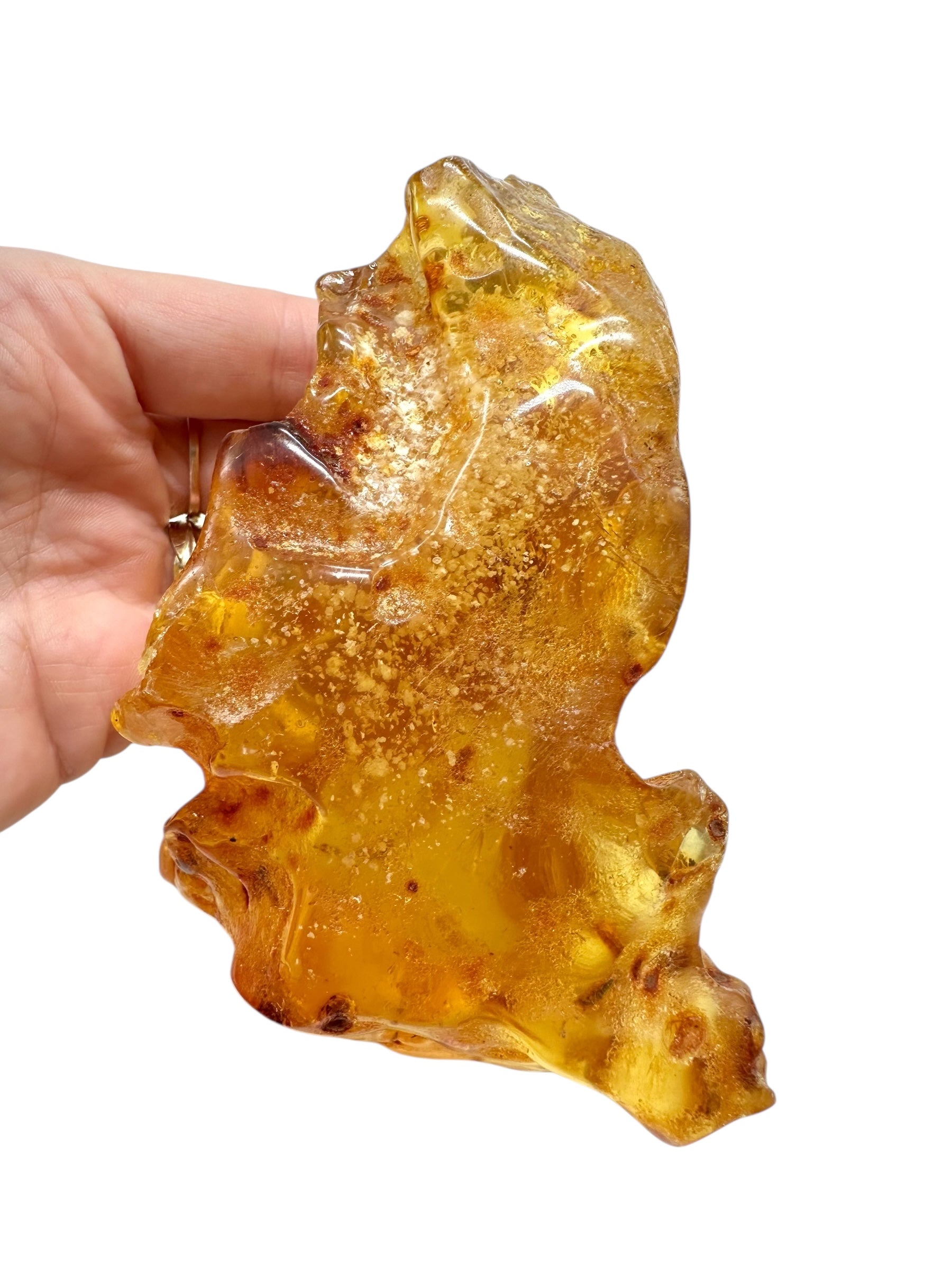 Insects in young amber (copal) 181,5g – Colombia - IK55