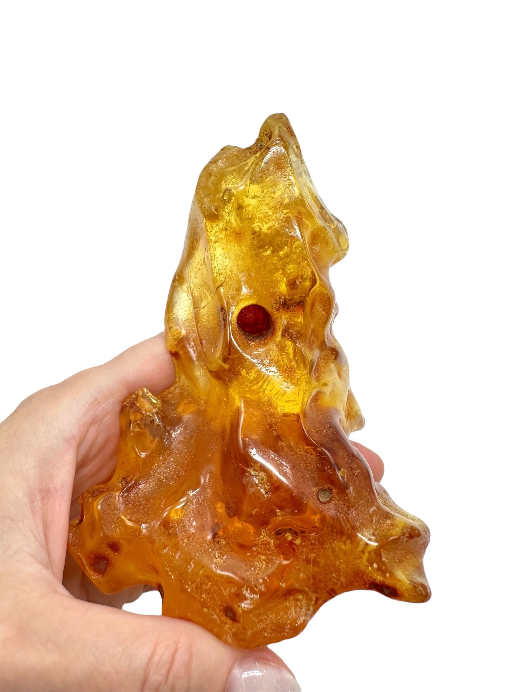 Insects in young amber (copal) 181,5g – Colombia - IK55