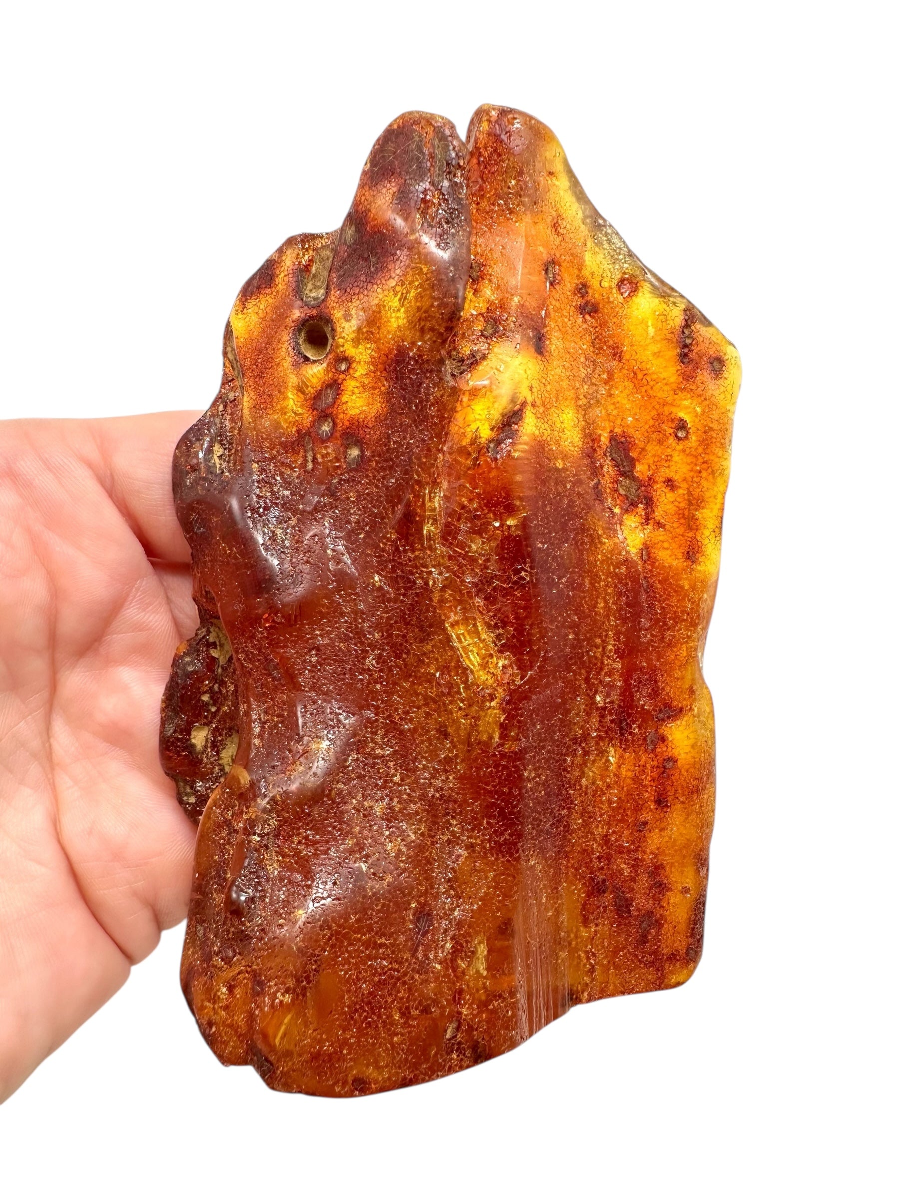 Insects in young amber (copal) 72,5g – Colombia - IK56