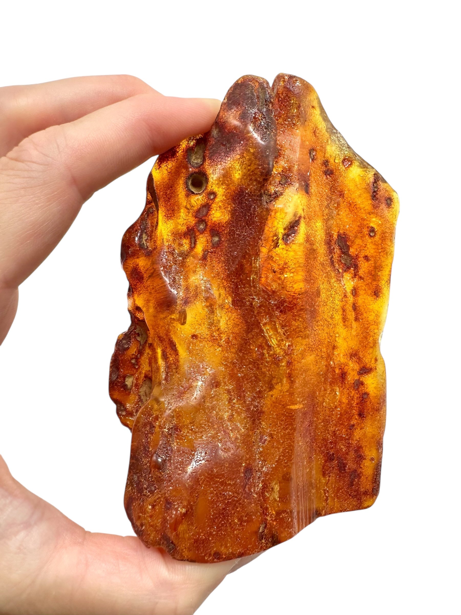 Insects in young amber (copal) 72,5g – Colombia