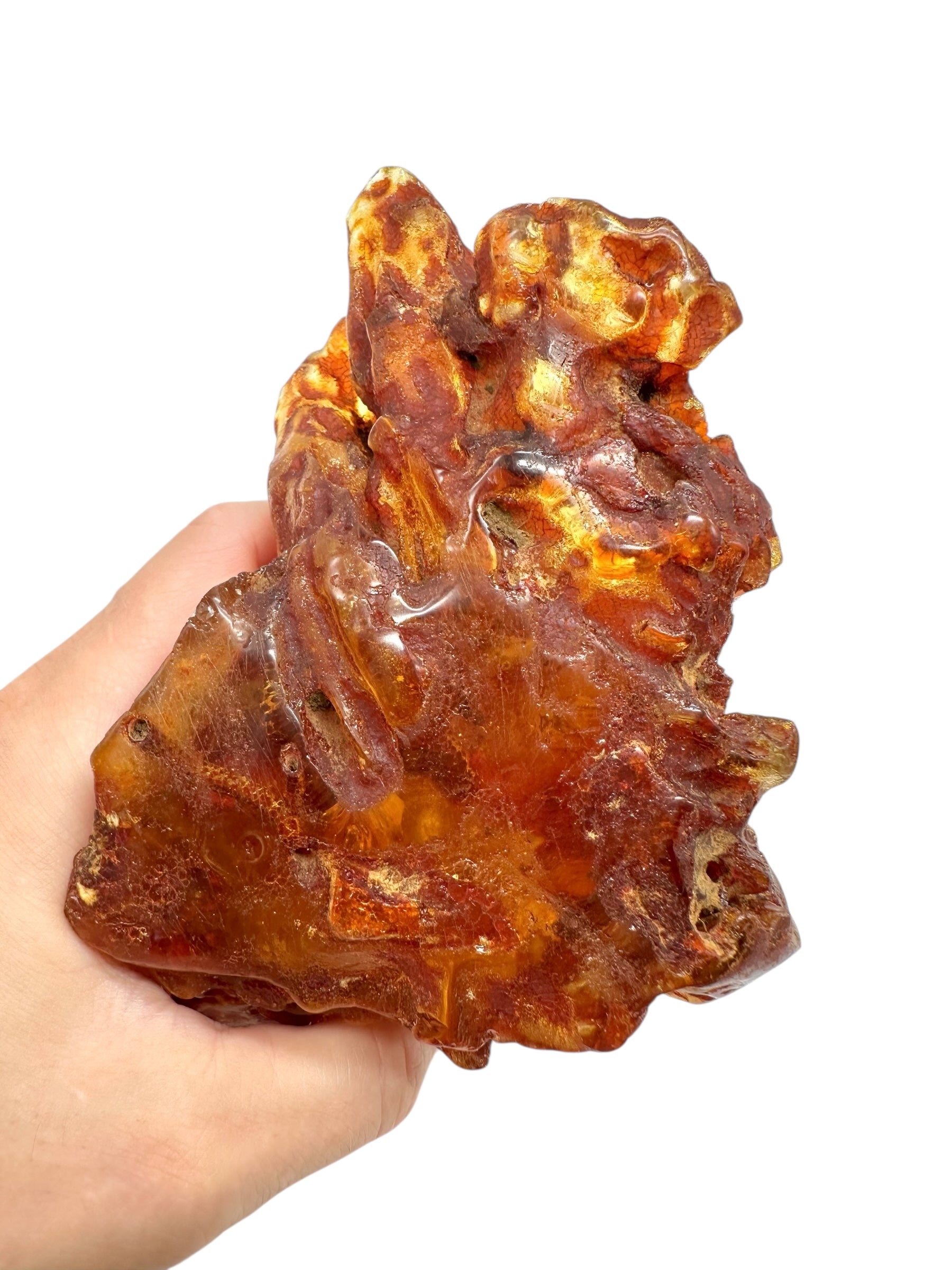 Insects in young amber (copal) 291,9g – Colombia - IK57