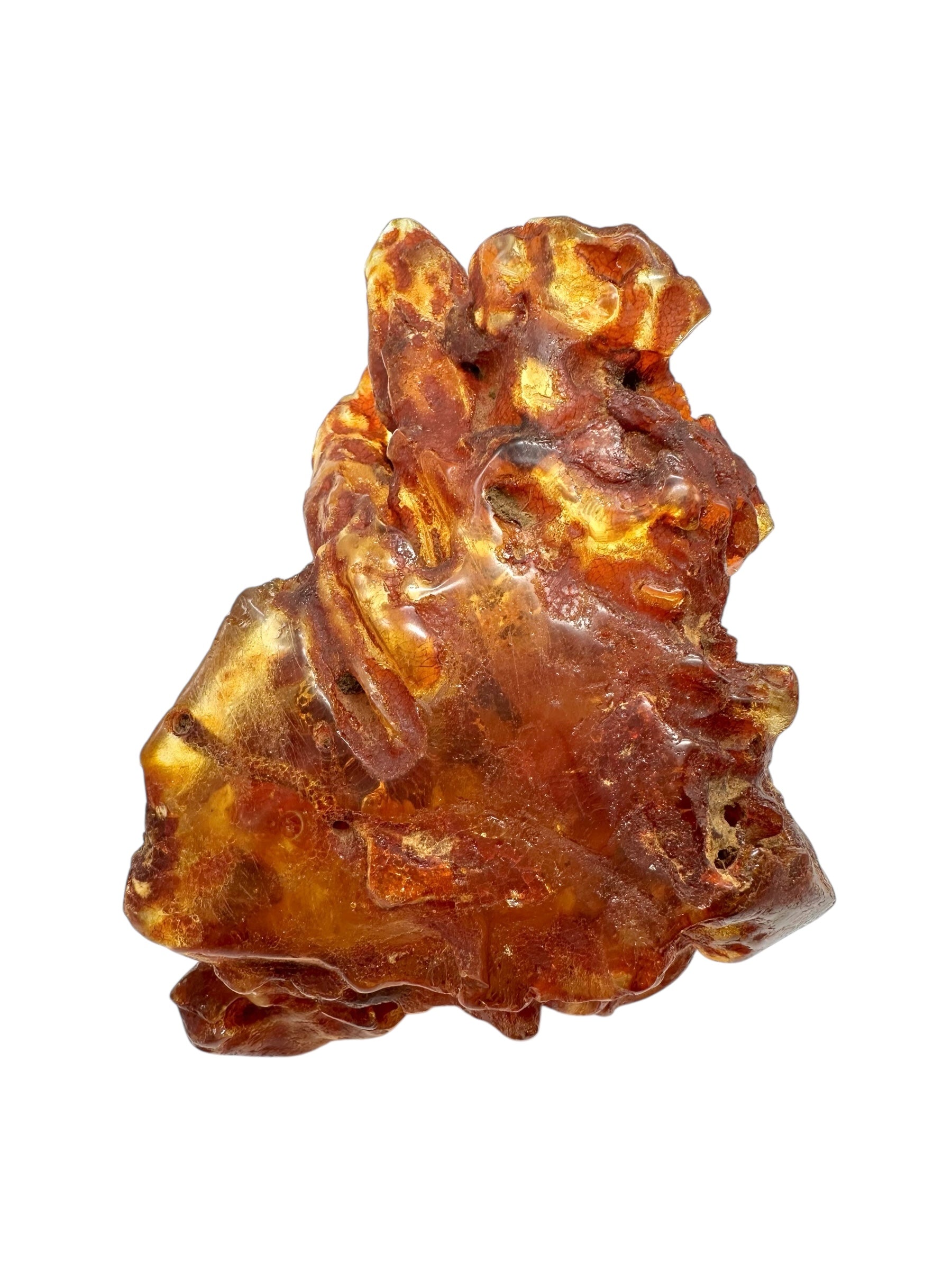 Insects in young amber (copal) 291,9g – Colombia