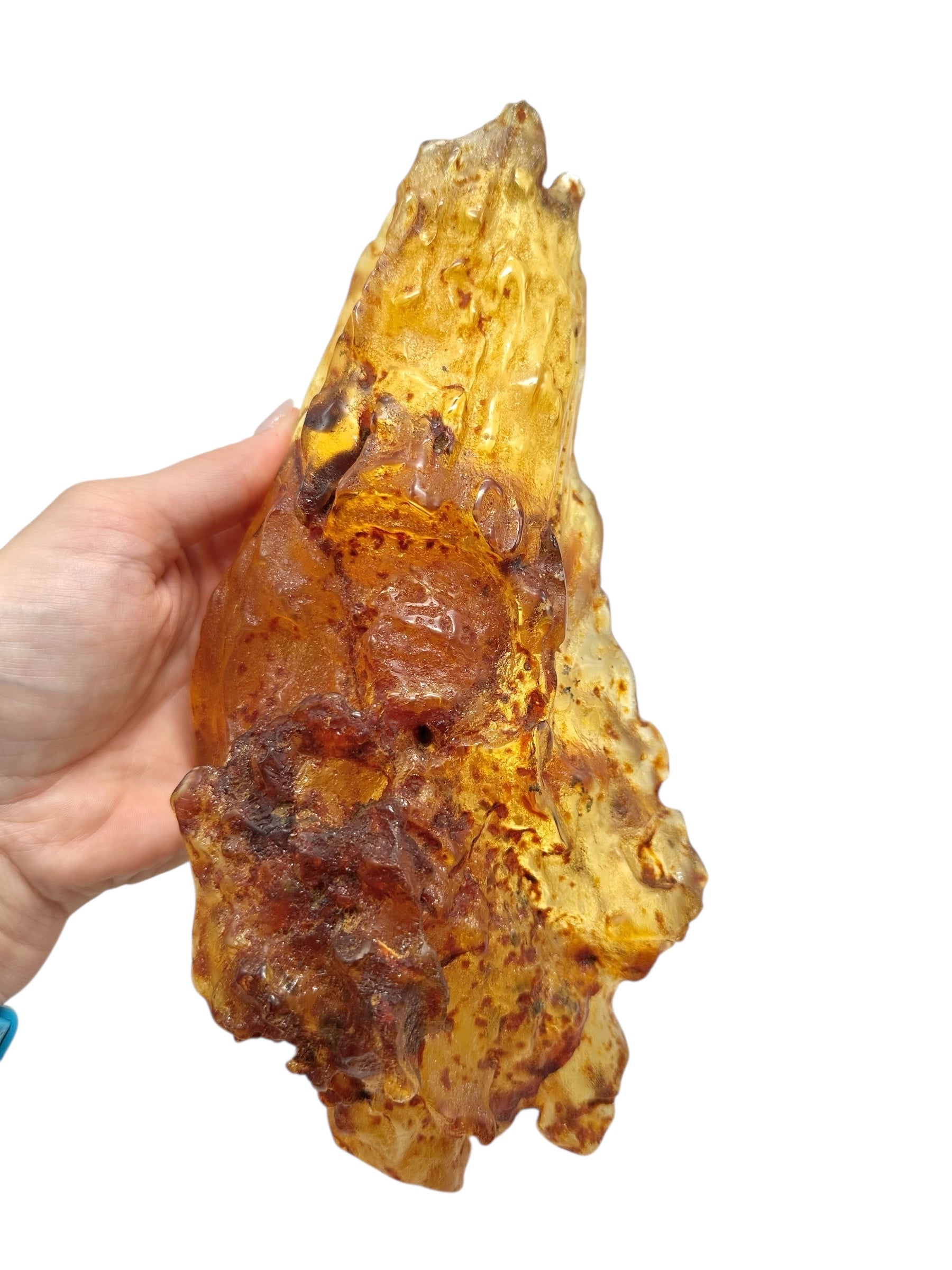 Insects in young amber (copal) 530g – Colombia - IK58