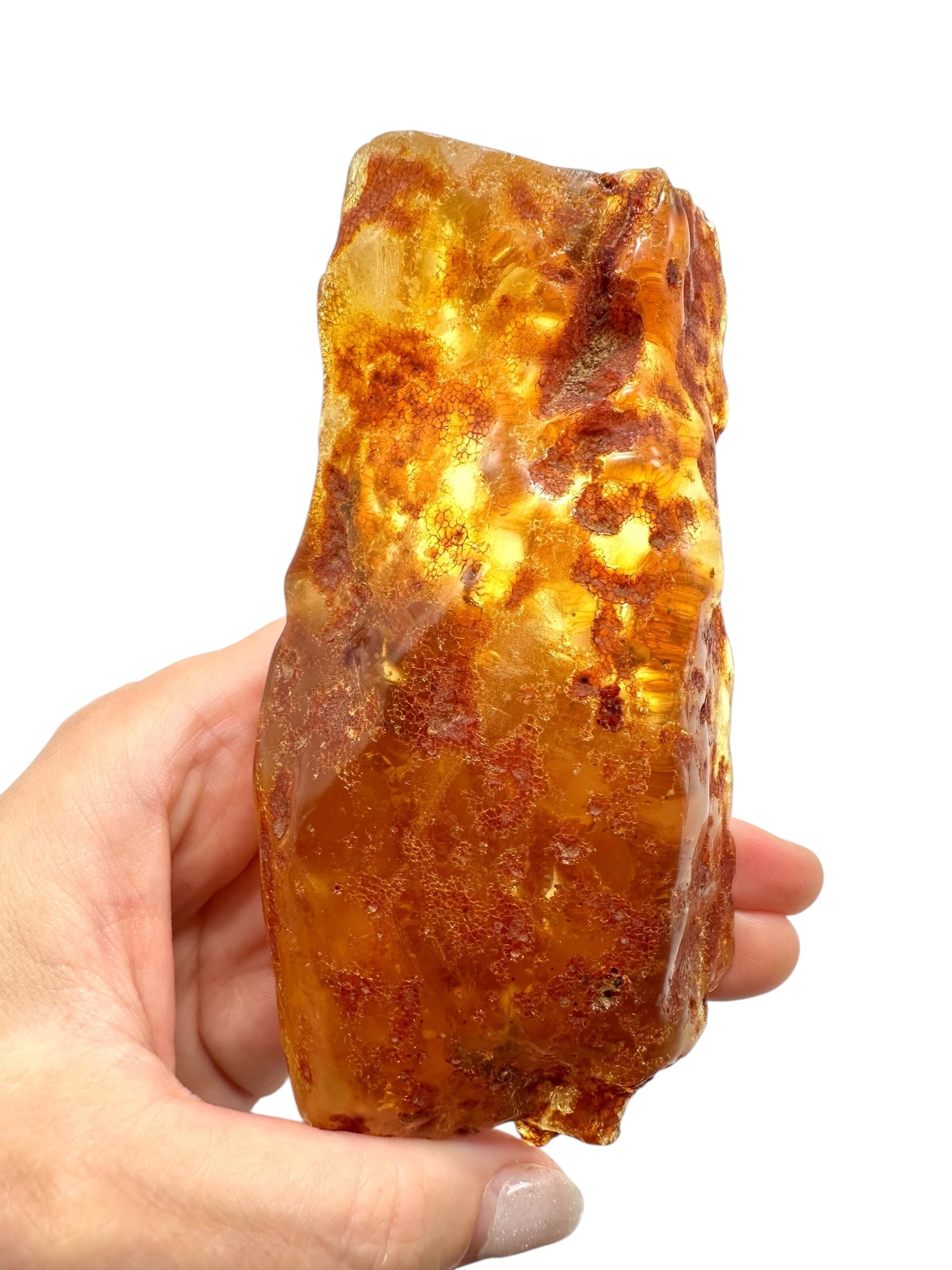 Insects in young amber (copal) 95,5g – Colombia - IK59