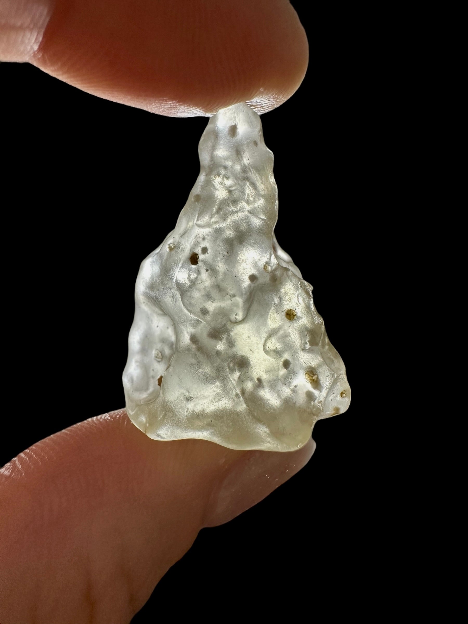 Libyan desert glass with sand inclusions – 7,4g - LPI20