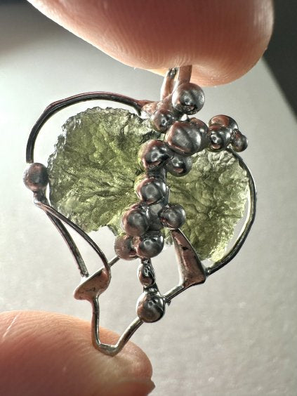 Pendente in Moldavite - P/V039