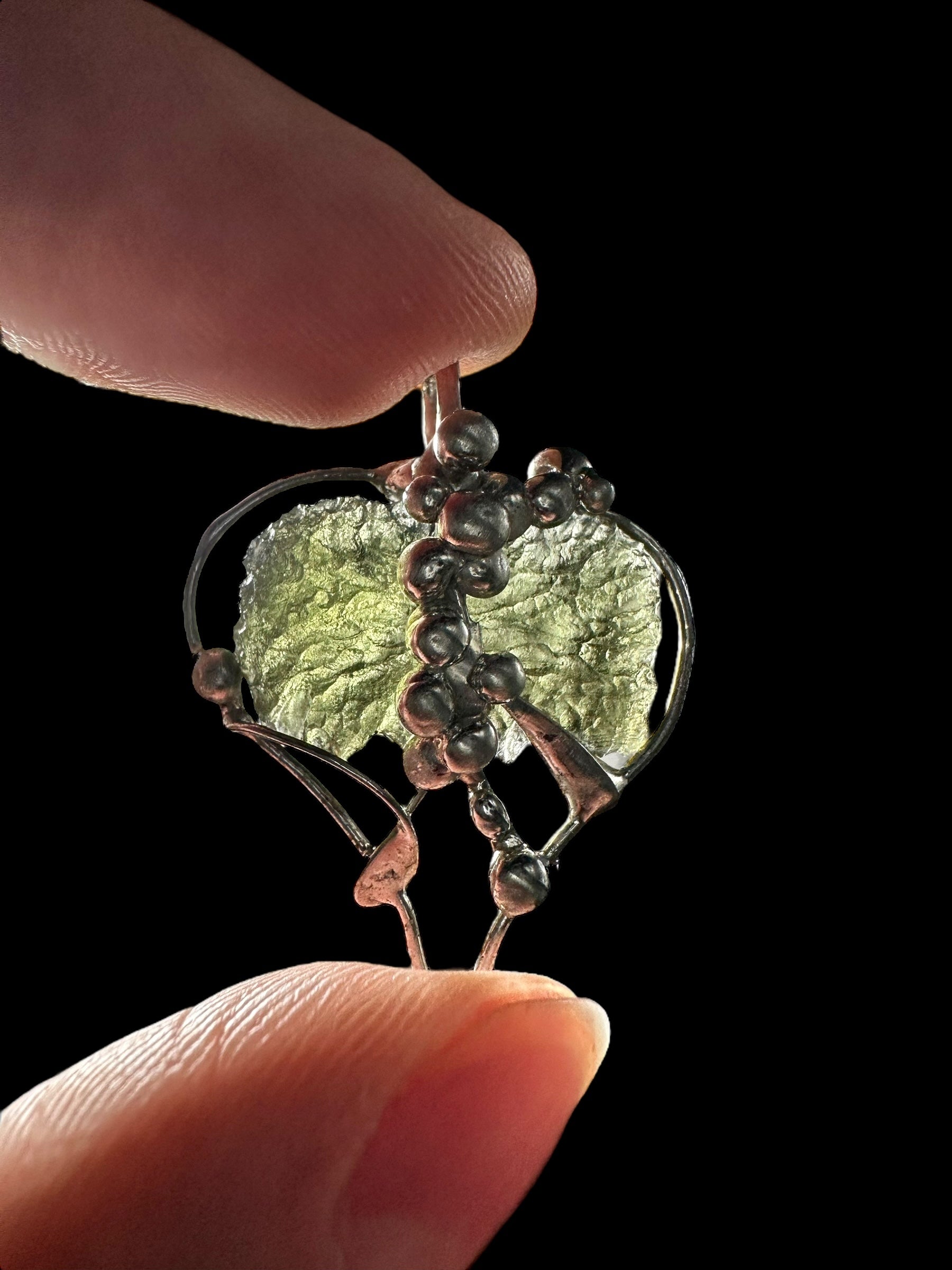 Moldavite pendant - P/V039