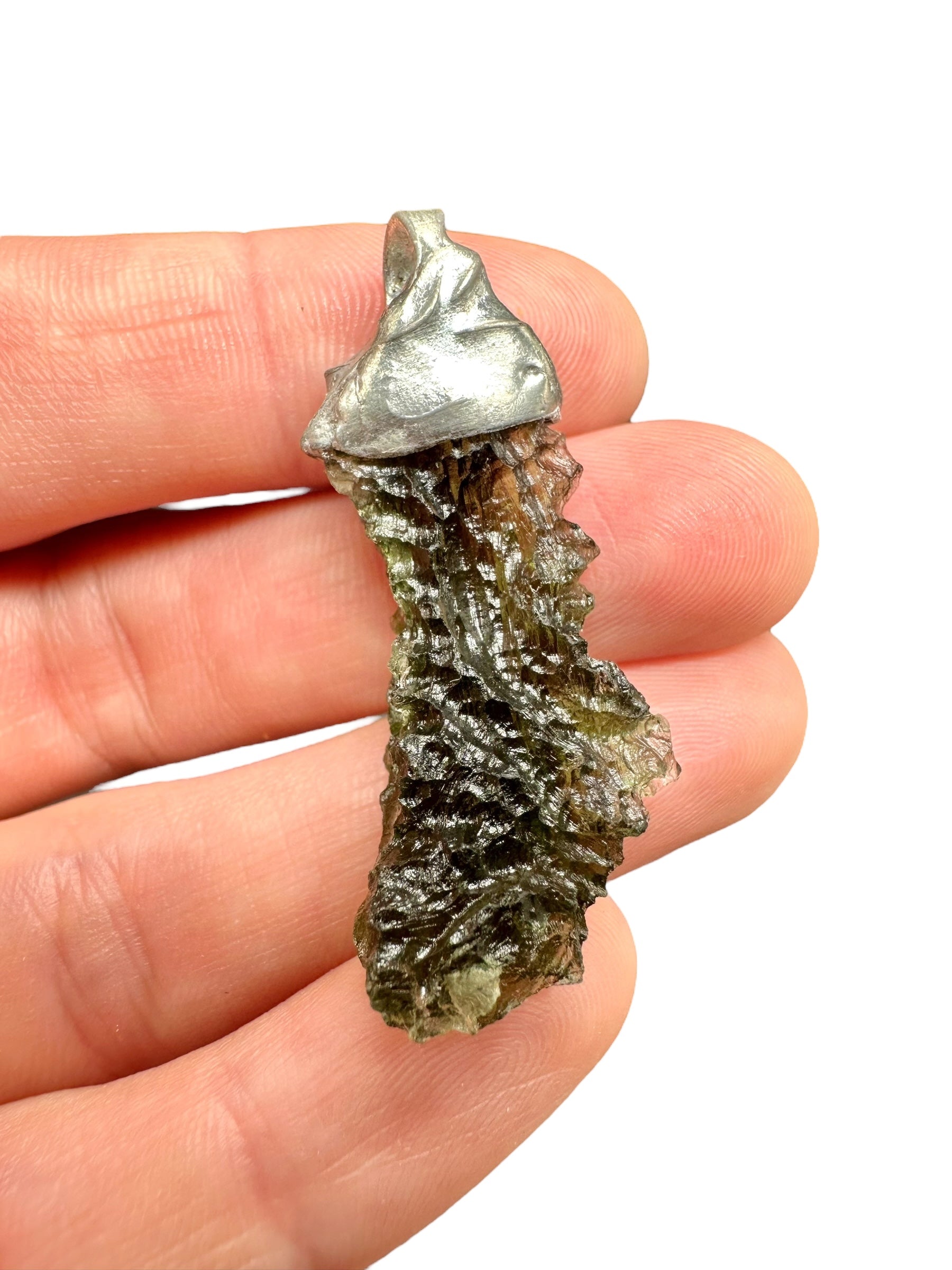 Moldavite pendant - P/V040