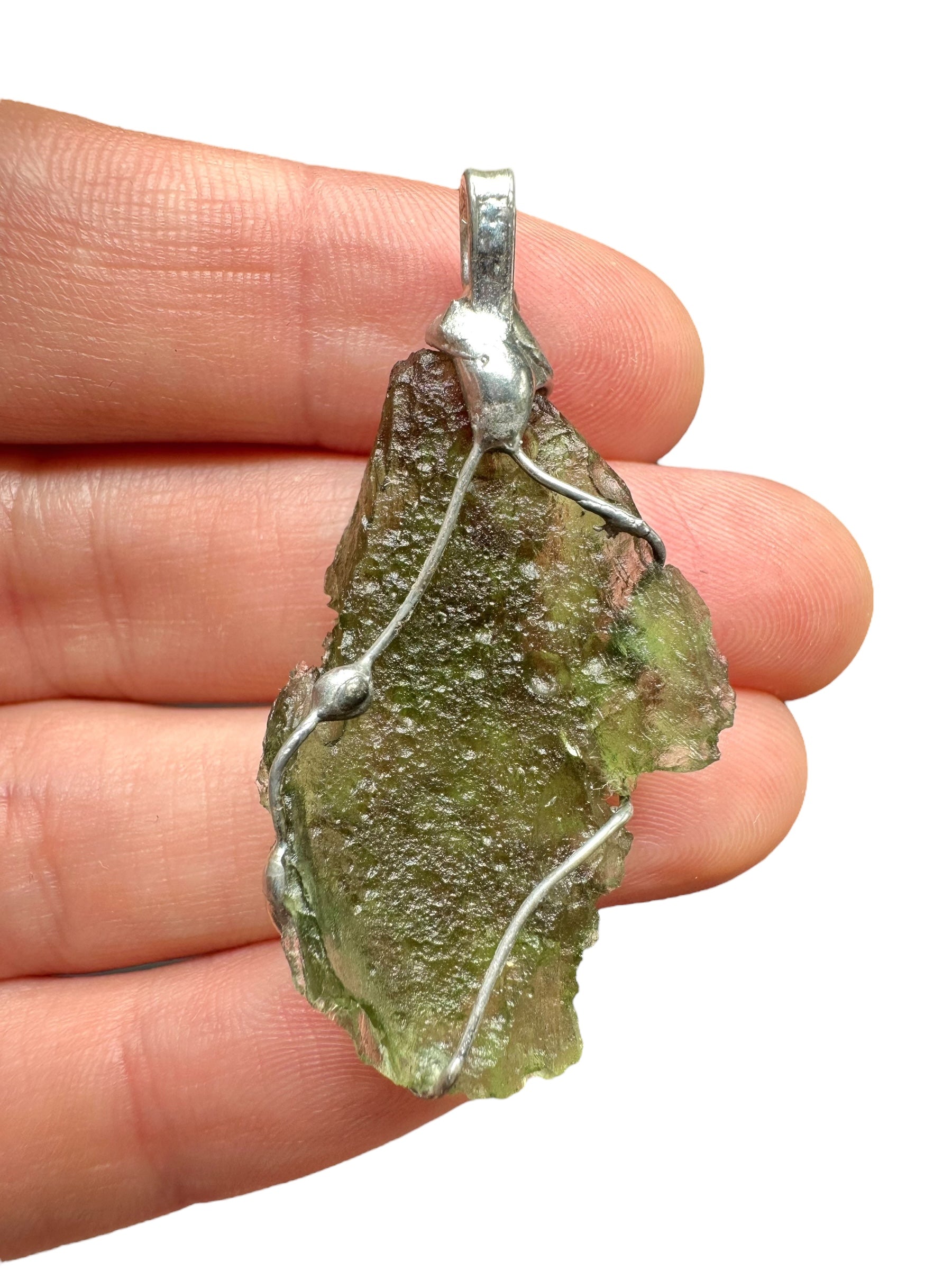 Moldavite pendant - P/V042