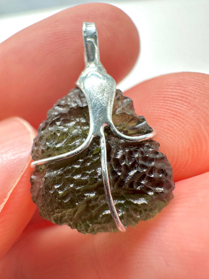 Pendente in Moldavite – P/V043