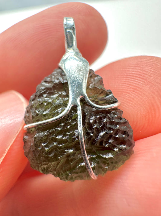 Pendente in Moldavite – P/V043