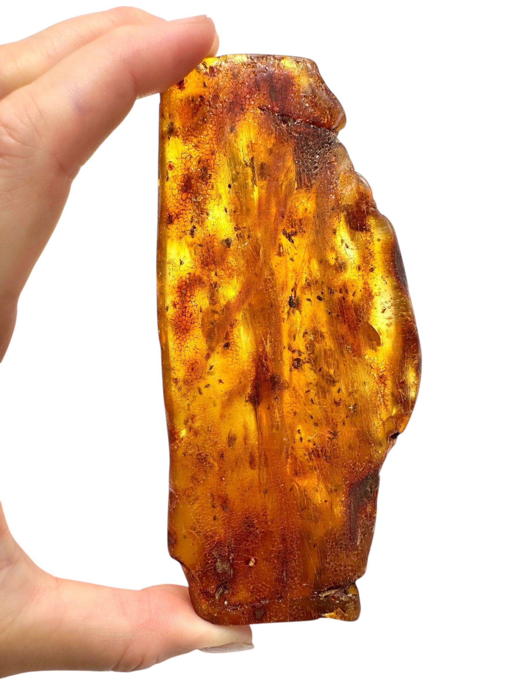 Insects in young amber (copal) 115,2g – Colombia - IK61