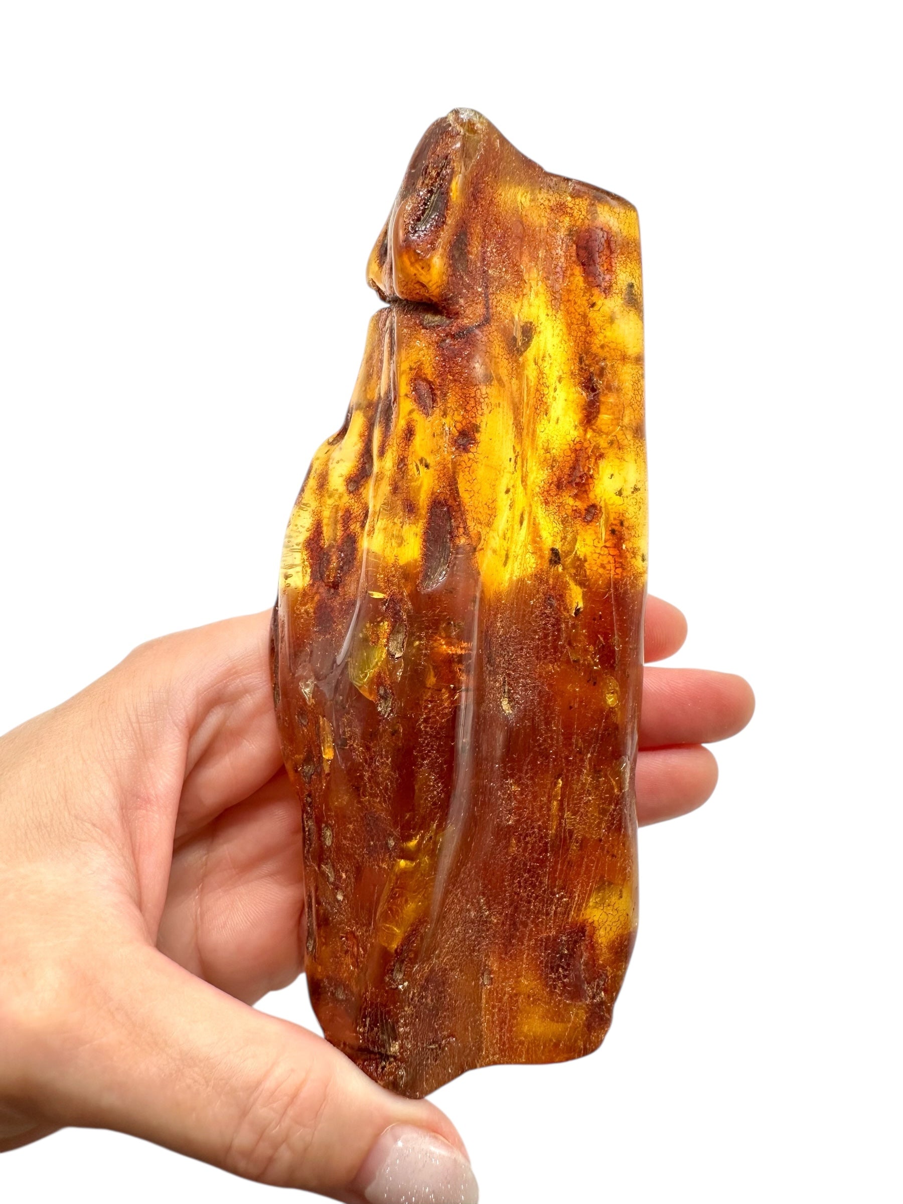 Insects in young amber (copal) 115,2g – Colombia - IK61