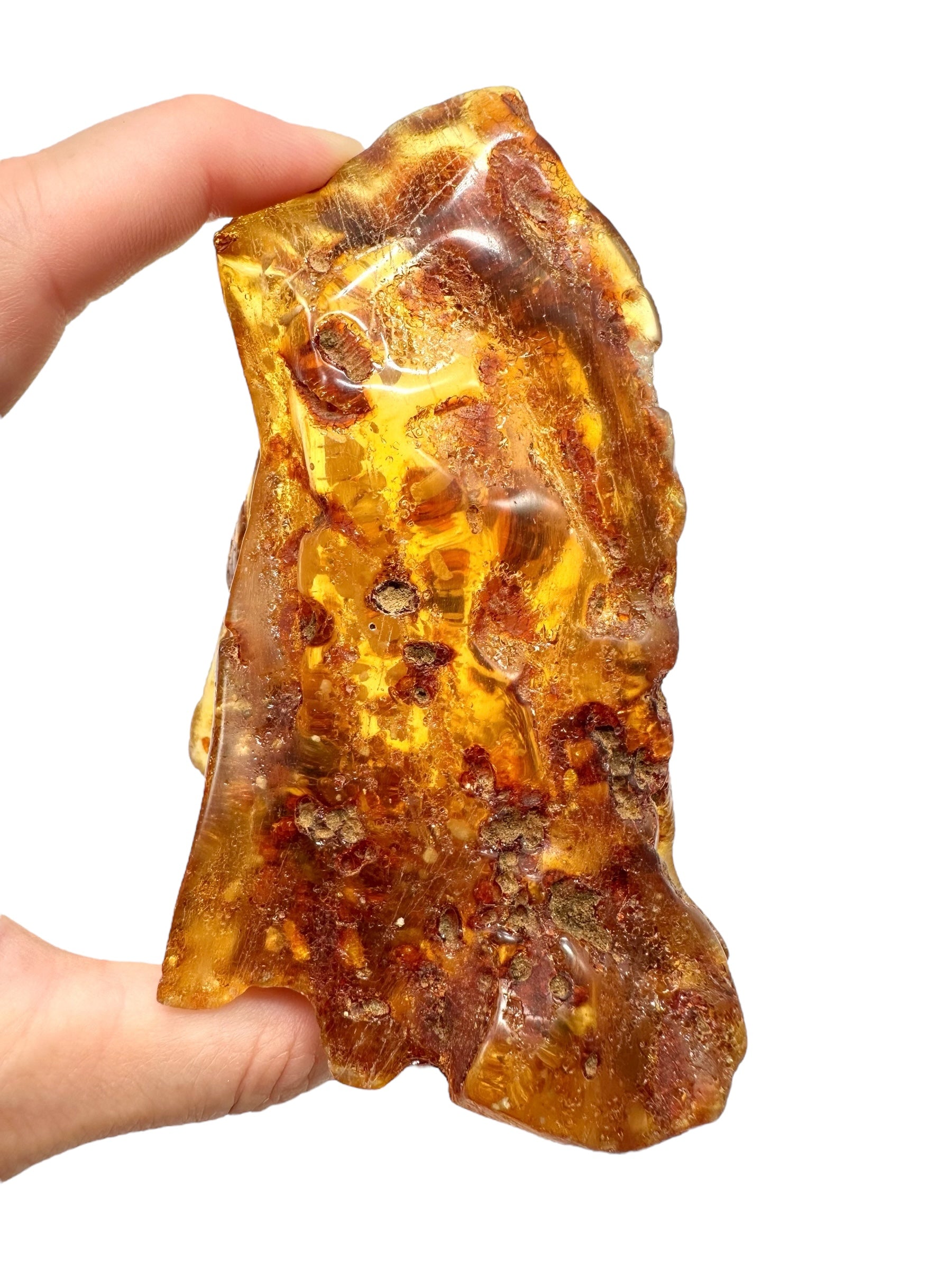 Insects in young amber (copal) 150,3g – Colombia - IK63
