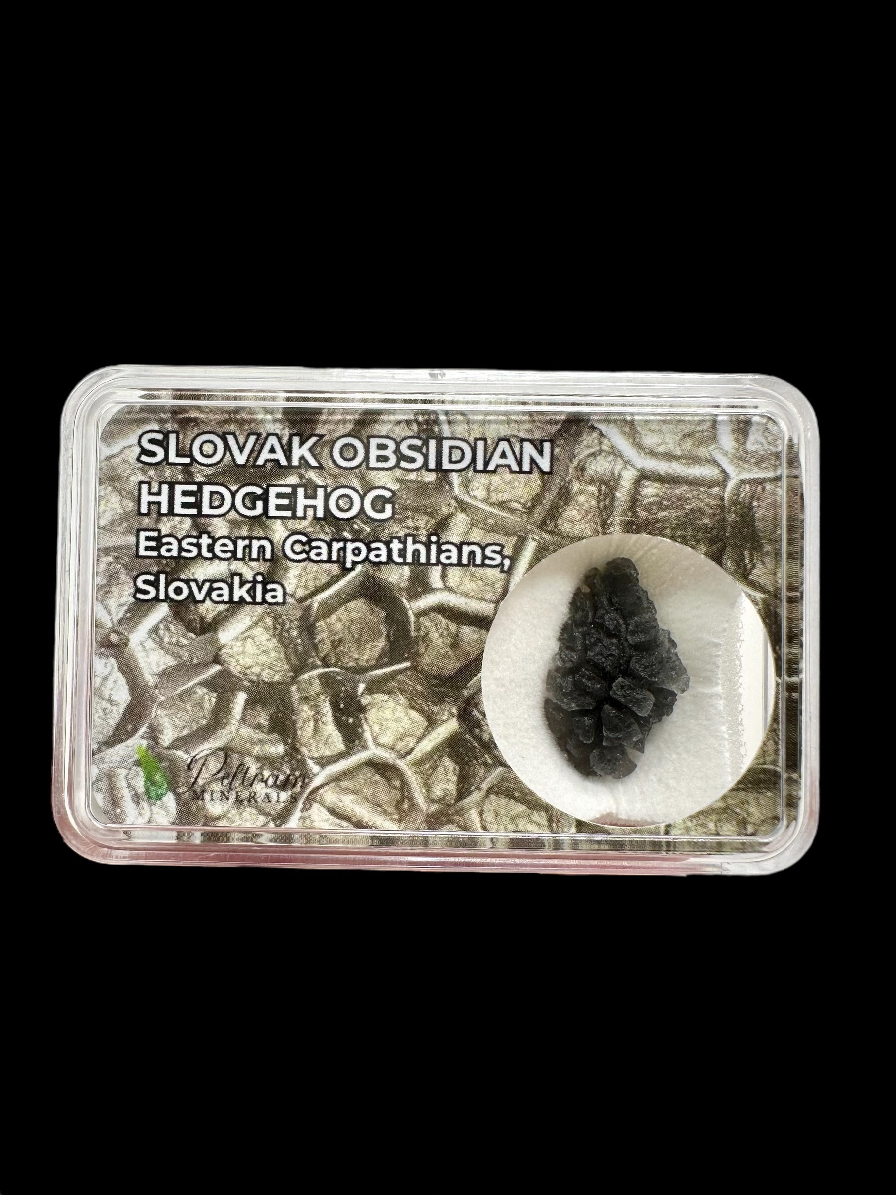 Slovak obsidian – Hedgehog 1g – in box
