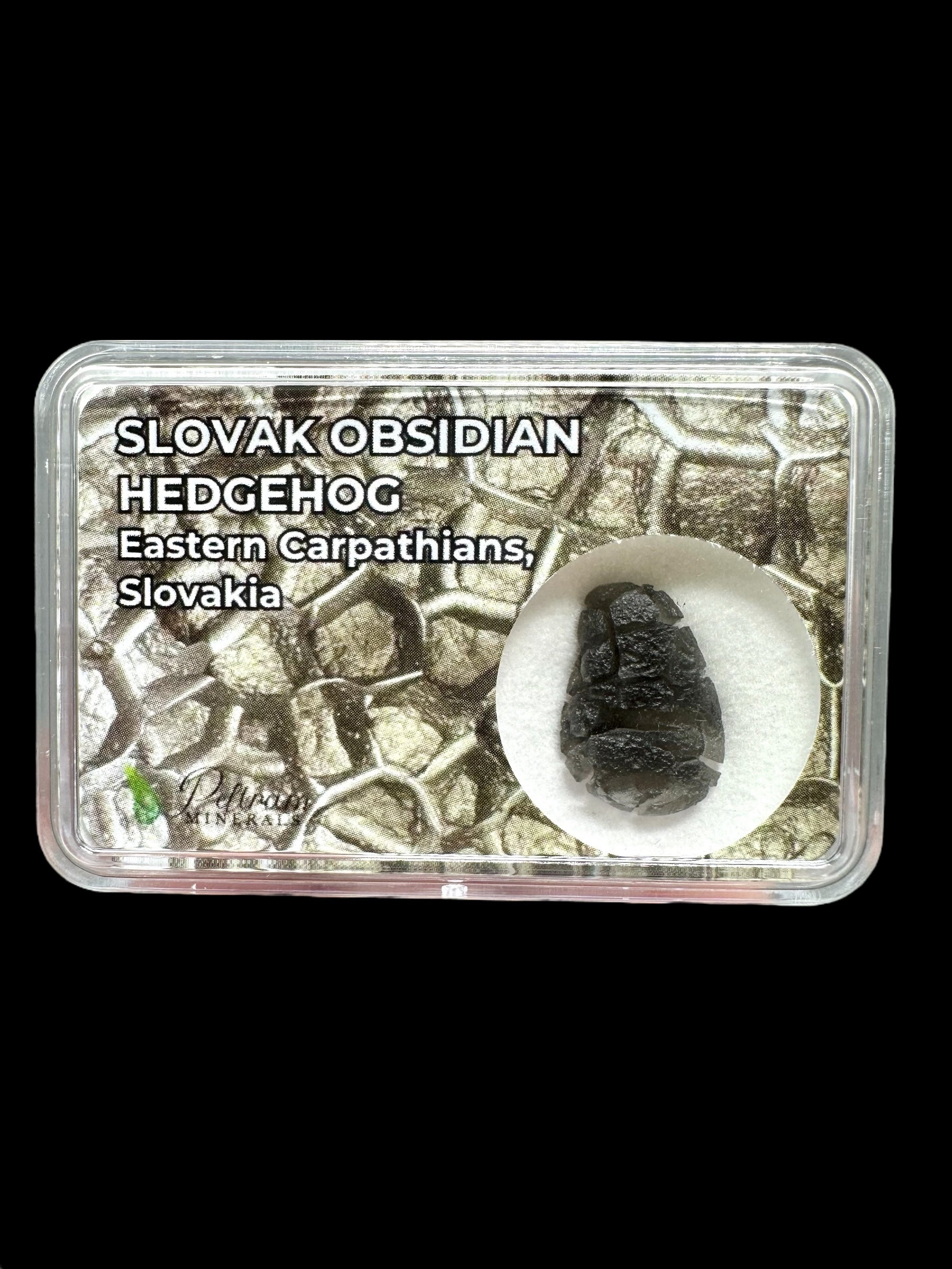 Slovak obsidian – Hedgehog 1,1g – in box