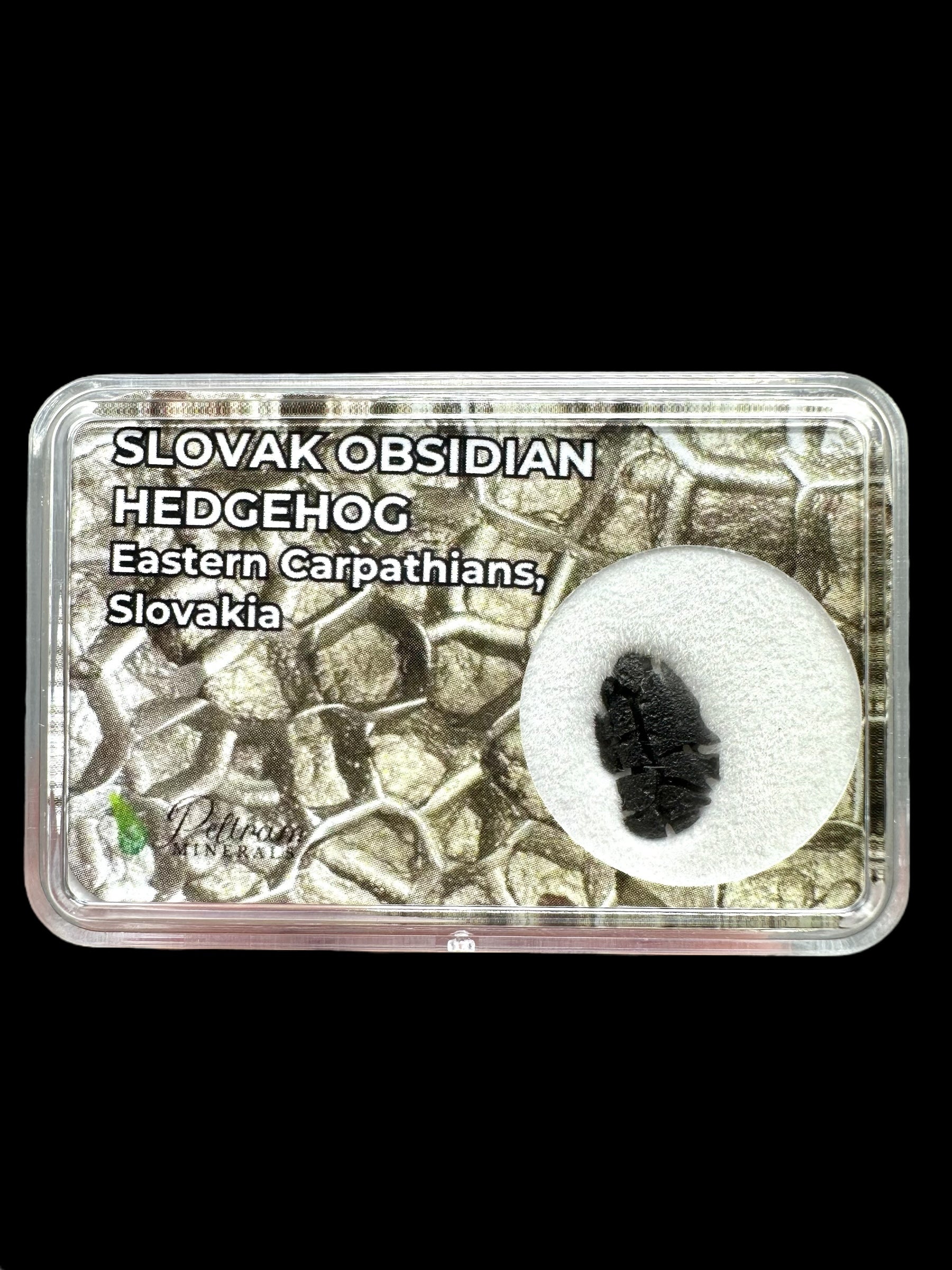 Slovak obsidian – Hedgehog 0,1g – in box