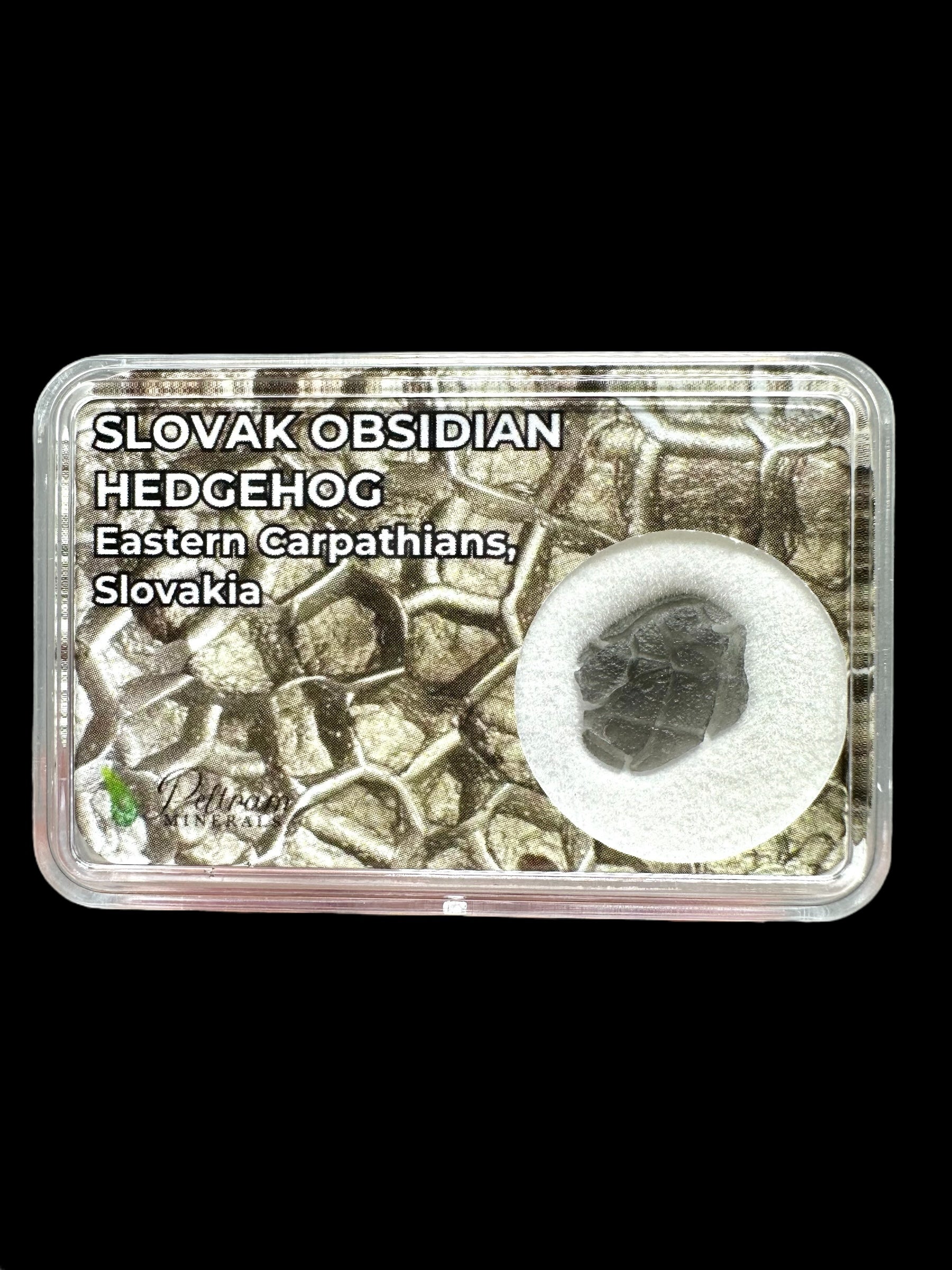 Slovak obsidian – Hedgehog 0,2g – in box